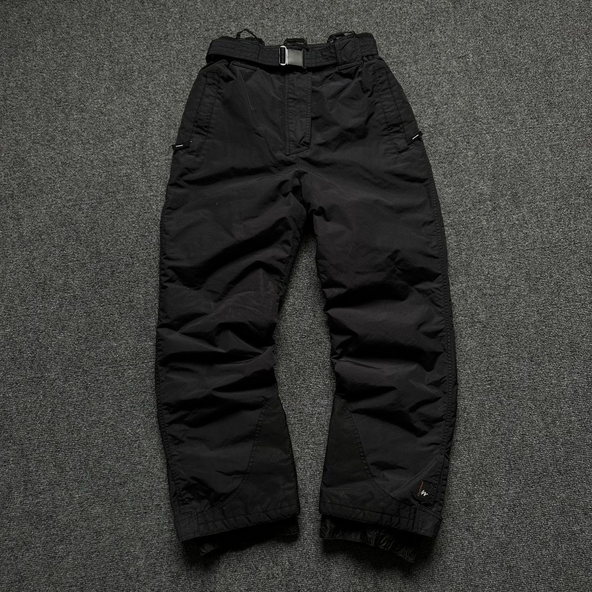 Y/Project VTG Kids Snow Trousers Quechua Size 170 Black Snowboard 00s Size US 26 / EU 42 - 3 Thumbnail