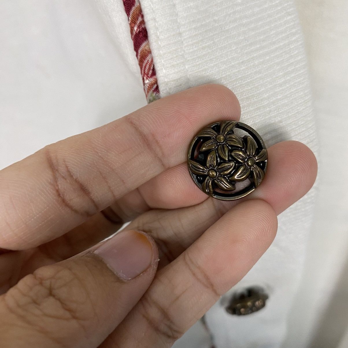 Kapital Vintage Button Cardigan Jacket Sharaku Navajo Native Design Size US M / EU 48-50 / 2 - 17 Thumbnail