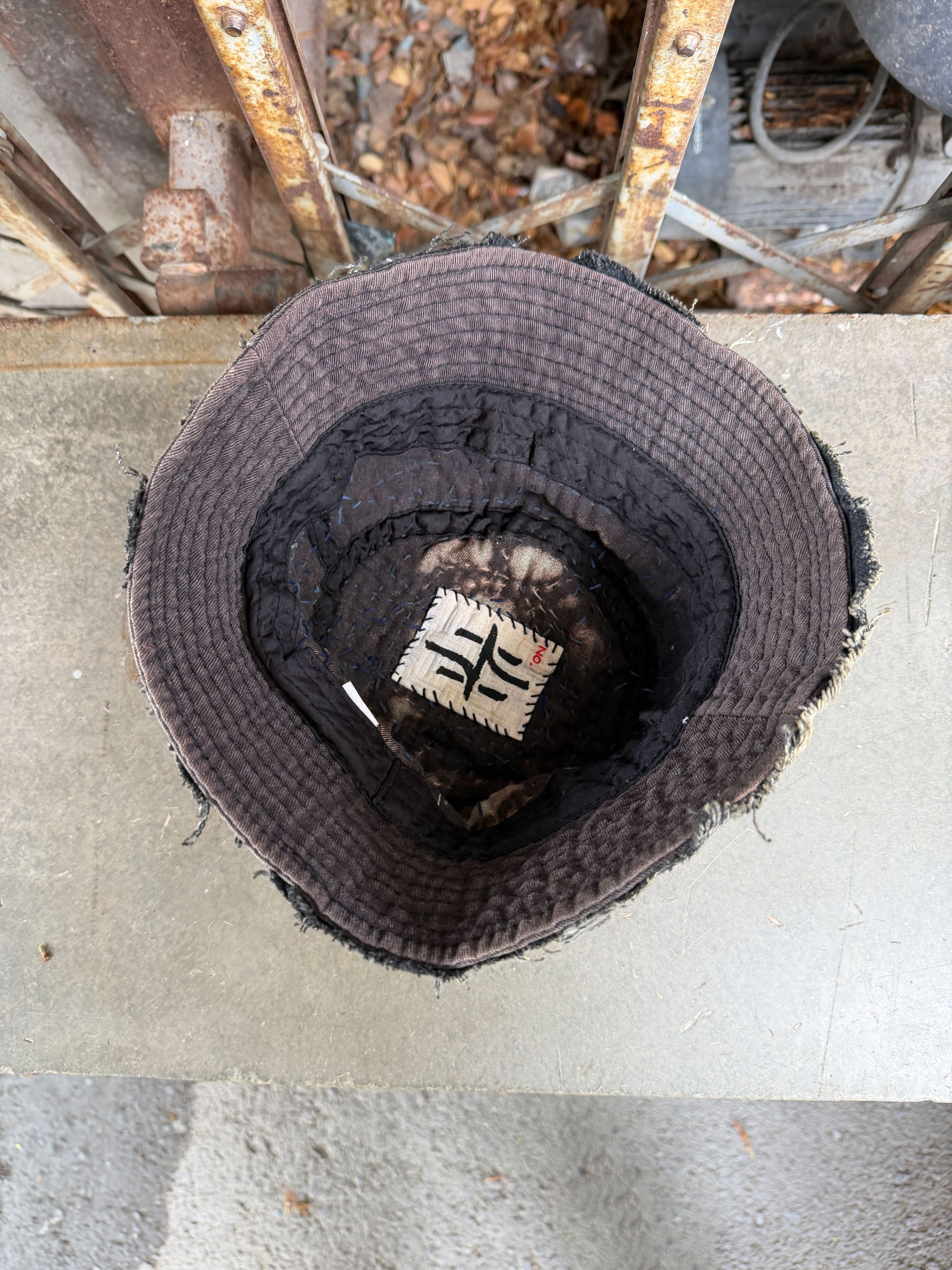 Japanese Brand 1/1 boro bucket hat Size ONE SIZE - 13 Thumbnail
