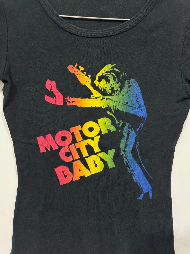 Hysteric Glamour Rare Vintage Y2K Hysteric Glamour "Motor City Baby" Tee Size ONE SIZE - 2 Thumbnail