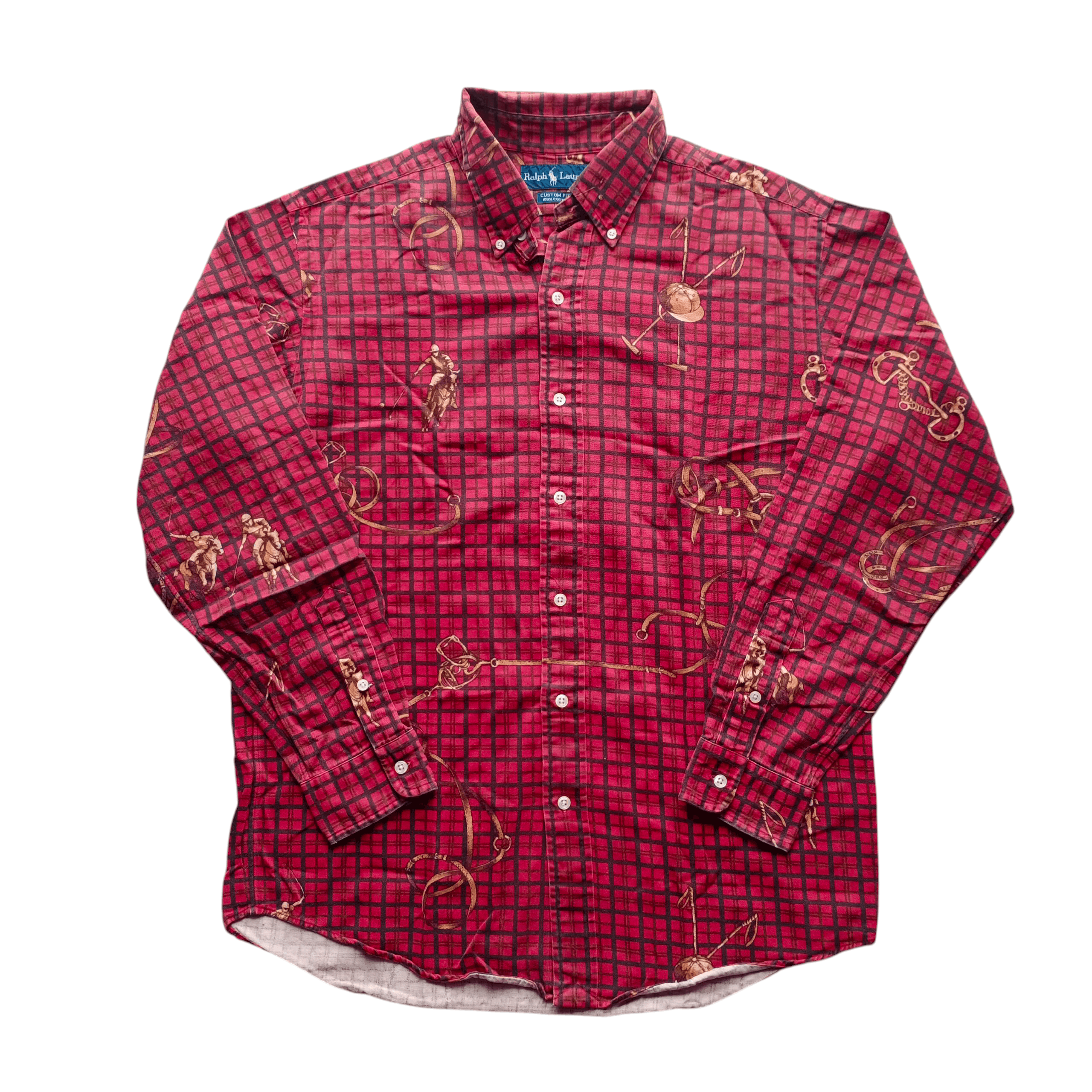 Ralph Lauren Vintage 90s Polo Ralph Lauren RL Pheasant Plaid Hunting Size US L / EU 52-54 / 3 - 1 Thumbnail
