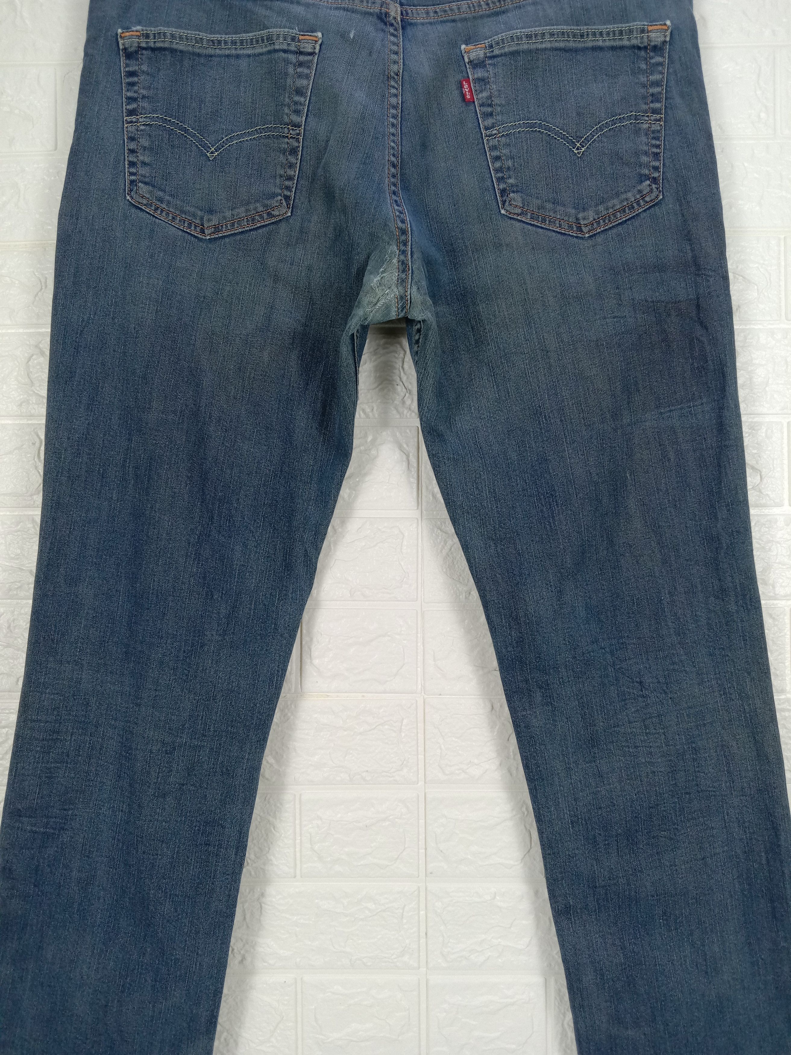 Levi's Vintage Levi's 511 Jeans Slim Fit Distressed Denim Size US 38 / EU 54 - 7 Thumbnail