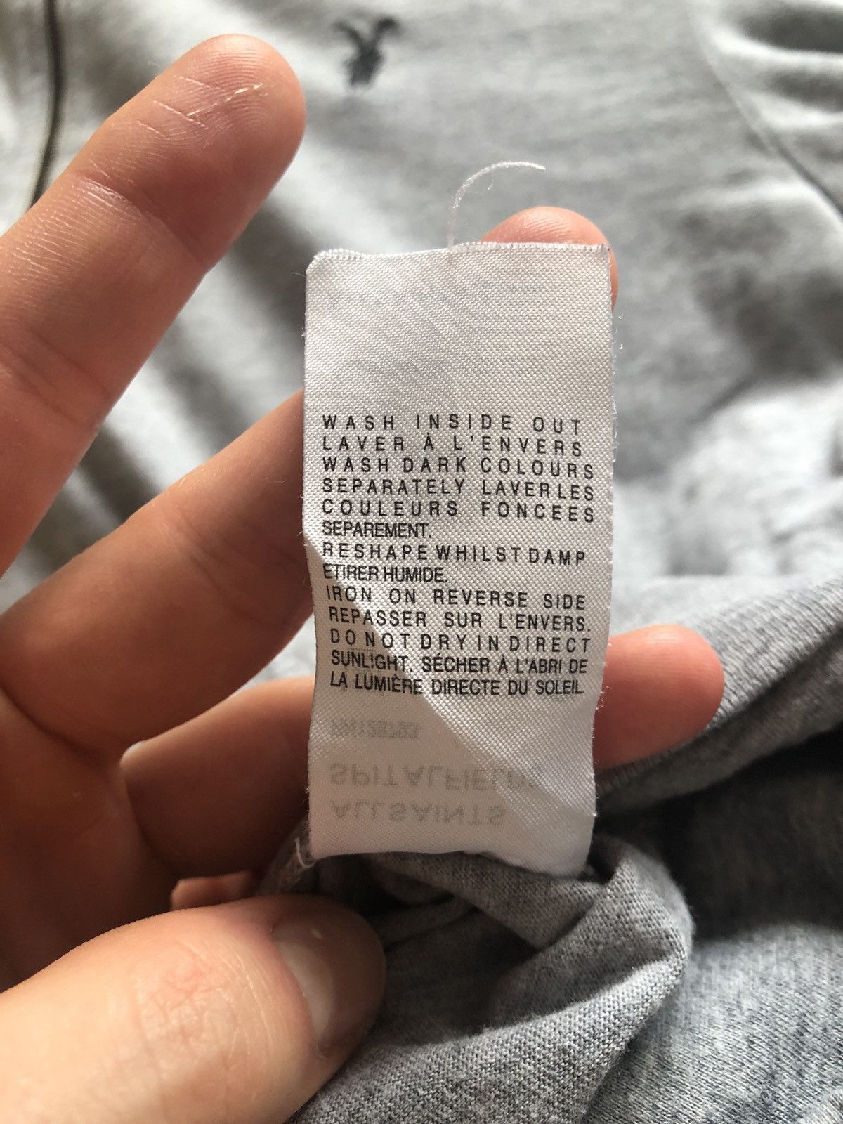 Allsaints ALL SAINTS CLASSIC VINTAGE ZIP UP SWEATSHIRT Size US M / EU 48-50 / 2 - 5 Thumbnail