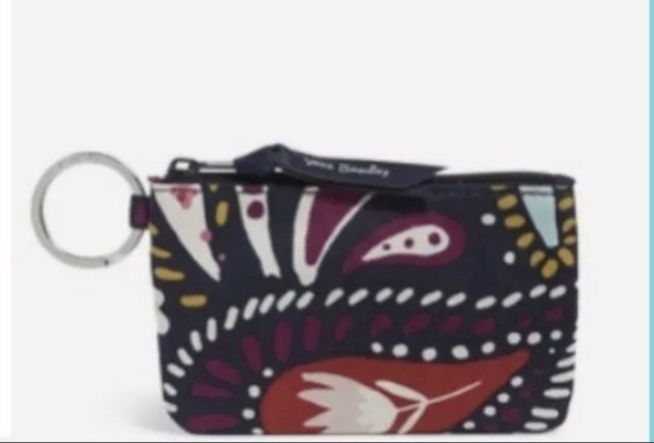 Vera Bradley NIP Vera Bradley Zip ID Painted Paisley Signature Cotton. Size ONE SIZE - 3 Thumbnail