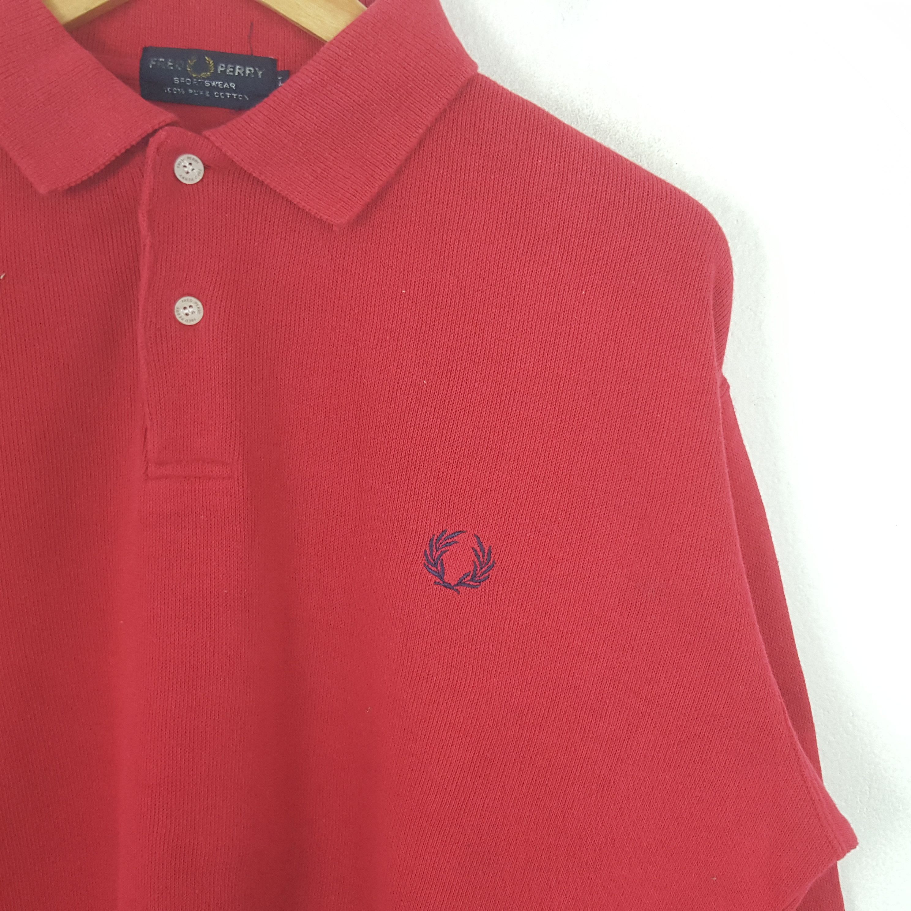 Fred Perry Vintage Fred Perry Designer Polos Sweatshirt RR8 Size US L / EU 52-54 / 3 - 2 Thumbnail
