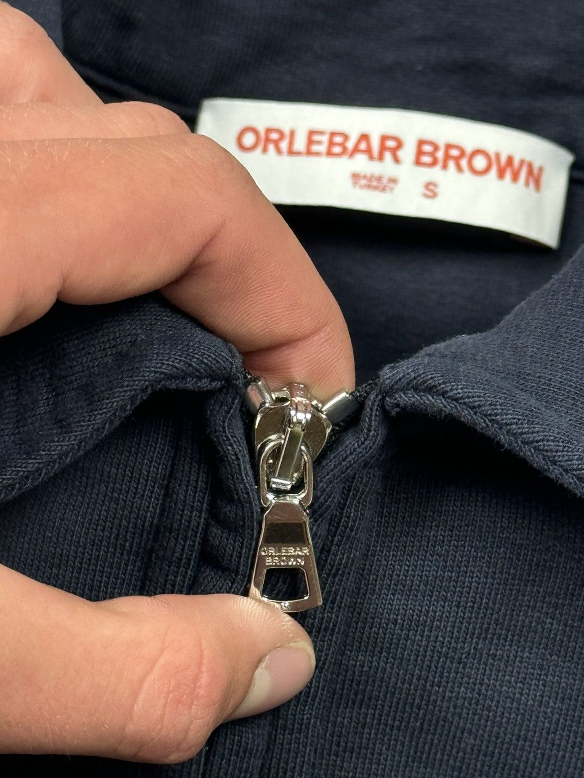 Orlebar Brown Orlebar Brown 1/4 Zip Sweatshirt Pocket Size S Size US S / EU 44-46 / 1 - 11 Thumbnail