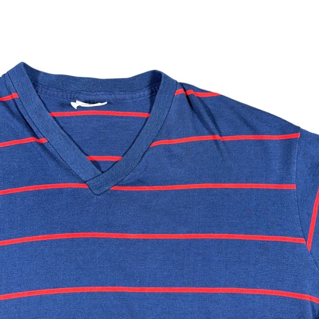 Penn VINTAGE Towncraft Shirt Adult LARGE Blue Red Striped Penn Prest 60s Shirt Mens Large Blue Red Striped 60s Size US L / EU 52-54 / 3 - 2 Thumbnail