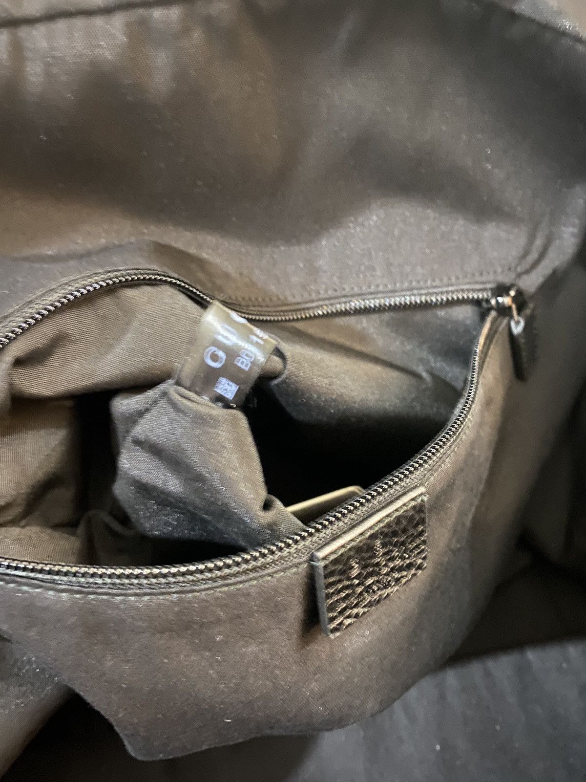 Gucci Gucci 🇮🇹 Nero GG kanvas/leather carry all bowler unisex NEW Size ONE SIZE - 20 Thumbnail