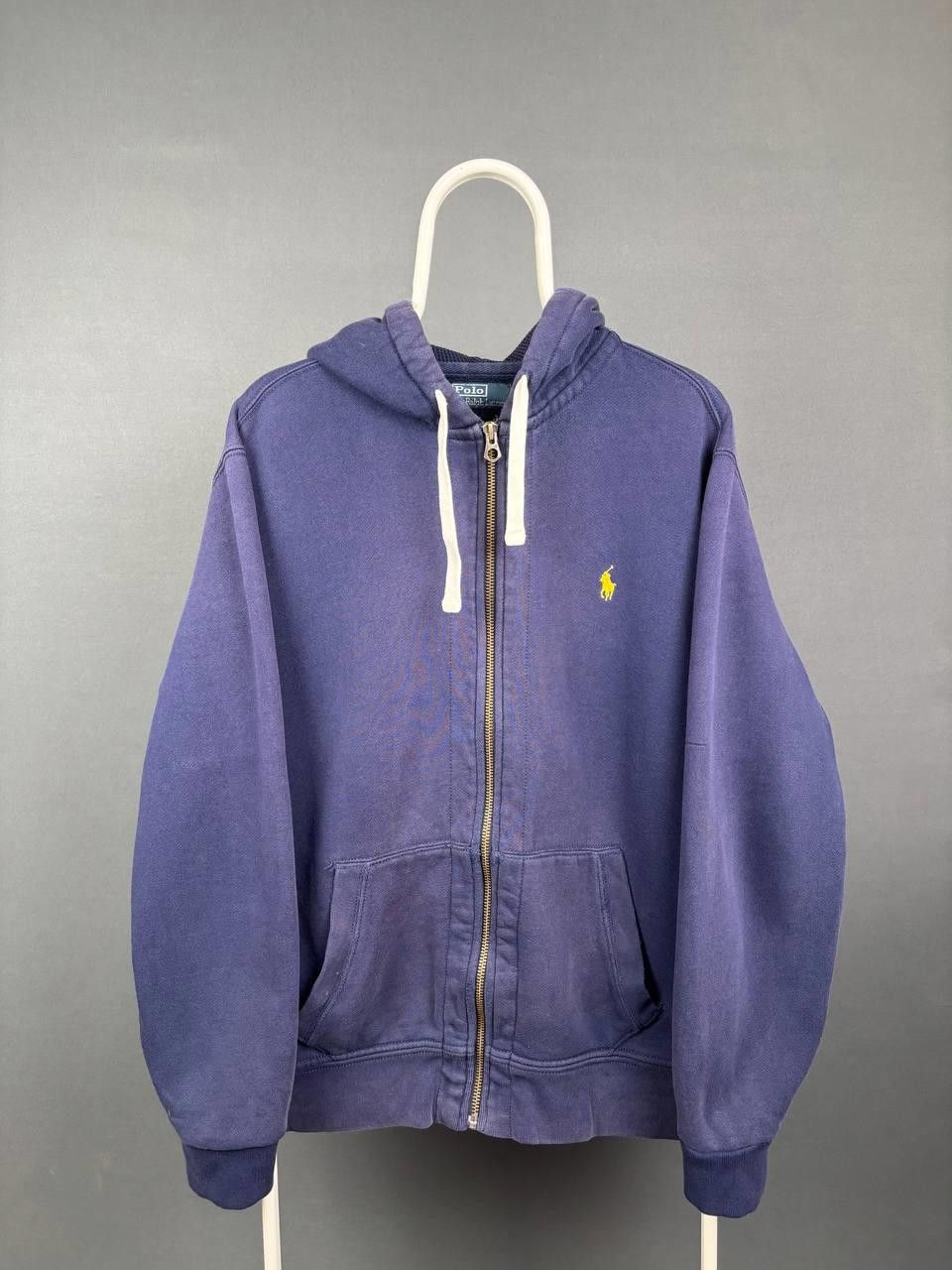 Polo Ralph Lauren Ralph Lauren Hoodie Size XL Purple Full-Zip Vintage Size US XL / EU 56 / 4 - 1 Thumbnail