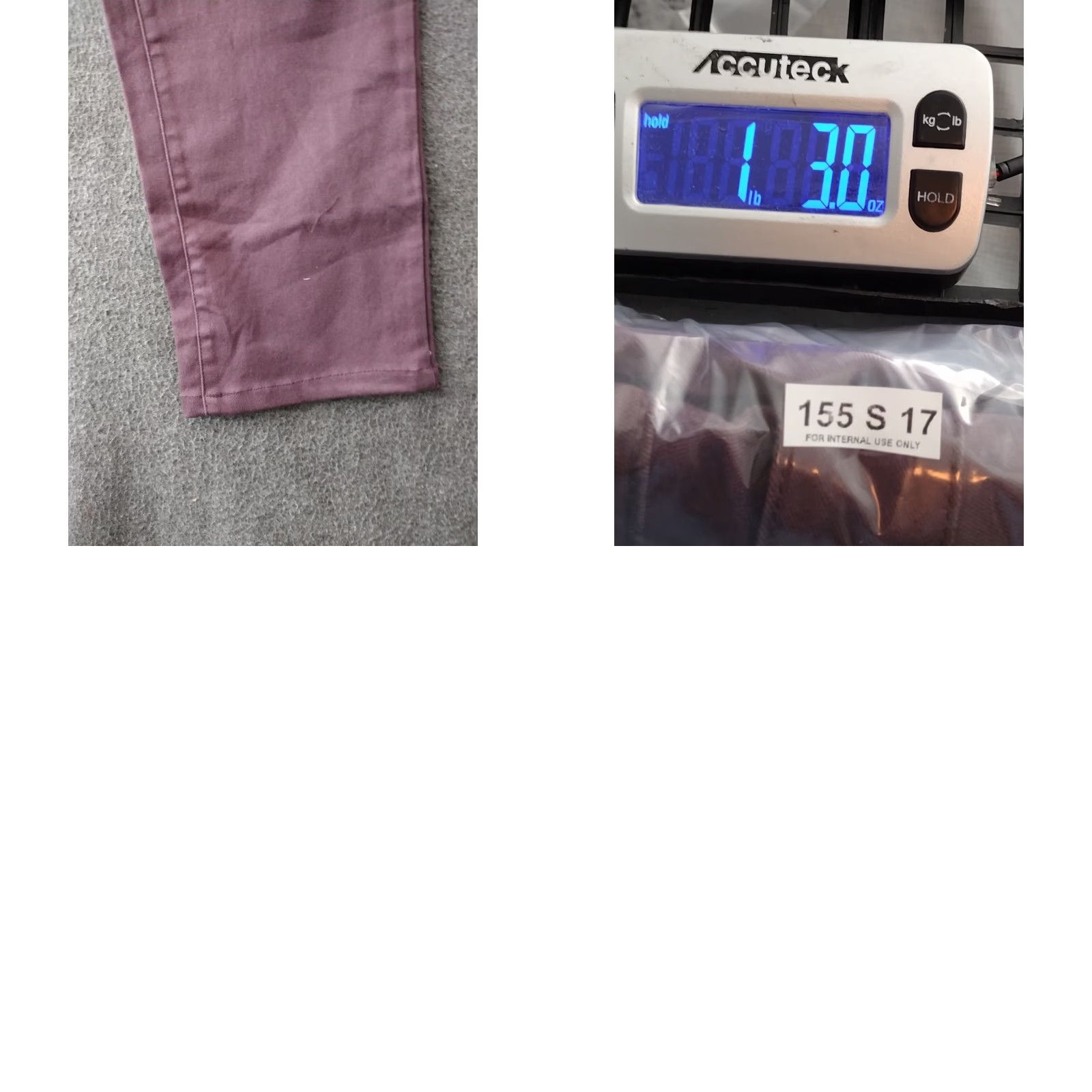 Vintage Woman Within Skinny Jeans Women 24W Pink Stretch Pockets Size 42" / US 20 - 8 Thumbnail