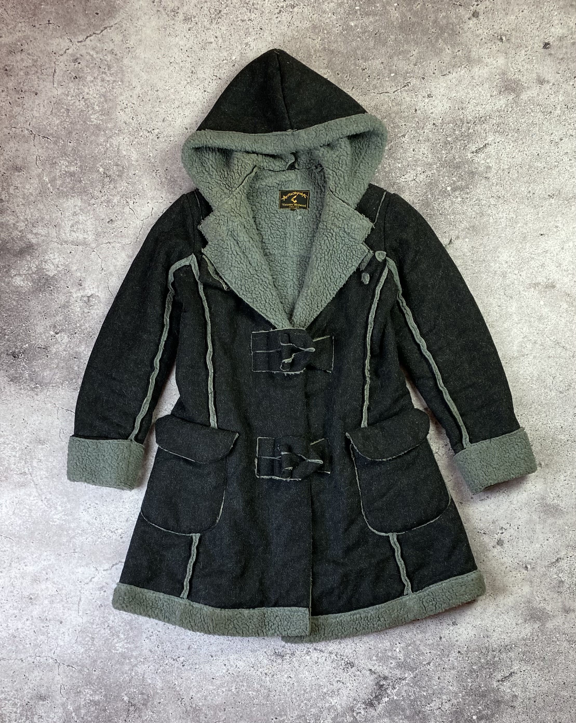 Vivienne Westwood X Anglomania Wool Duffle Coat Jacket