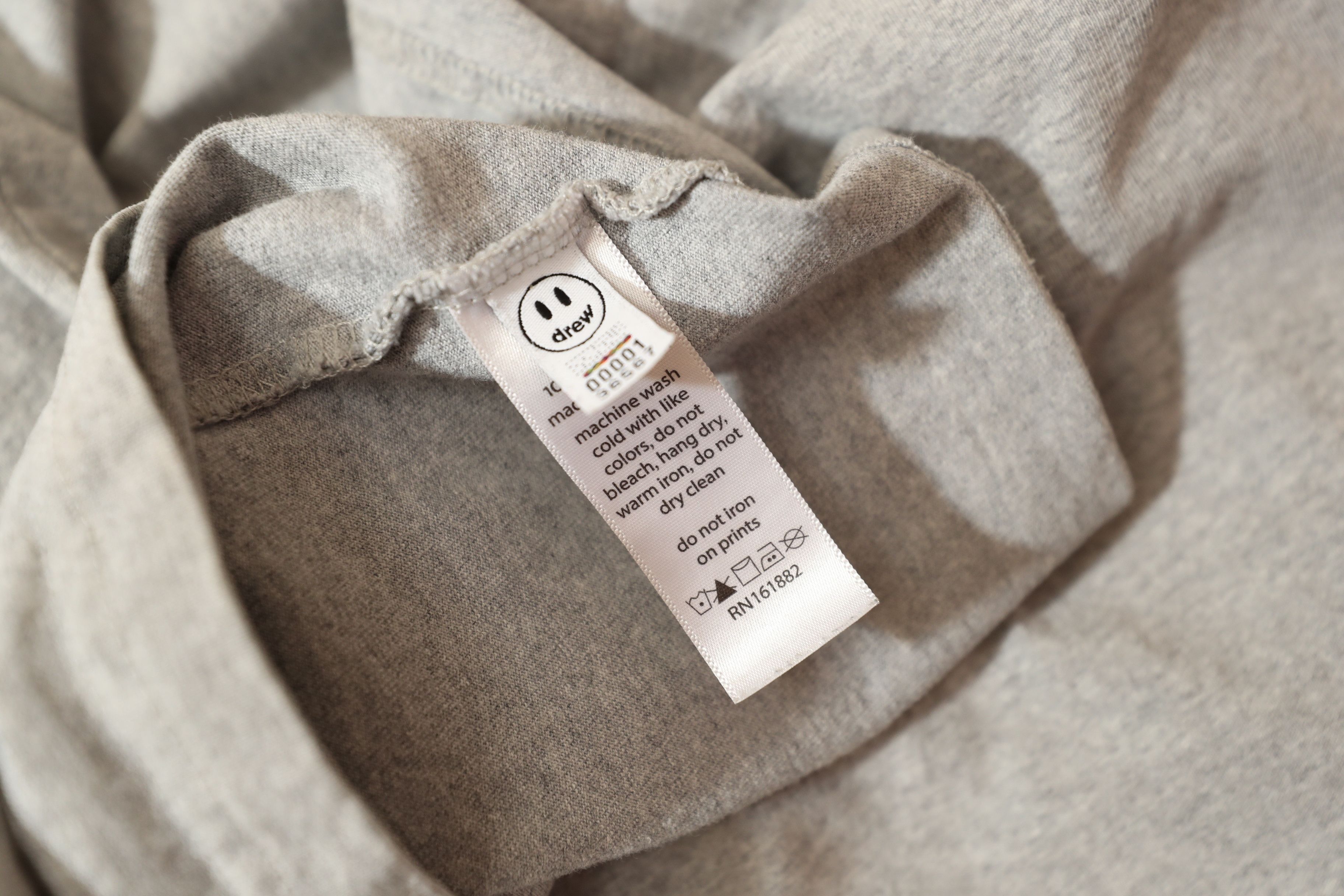 Drew House Drew House Grey Pocket Tee (M) Size US M / EU 48-50 / 2 - 10 Thumbnail