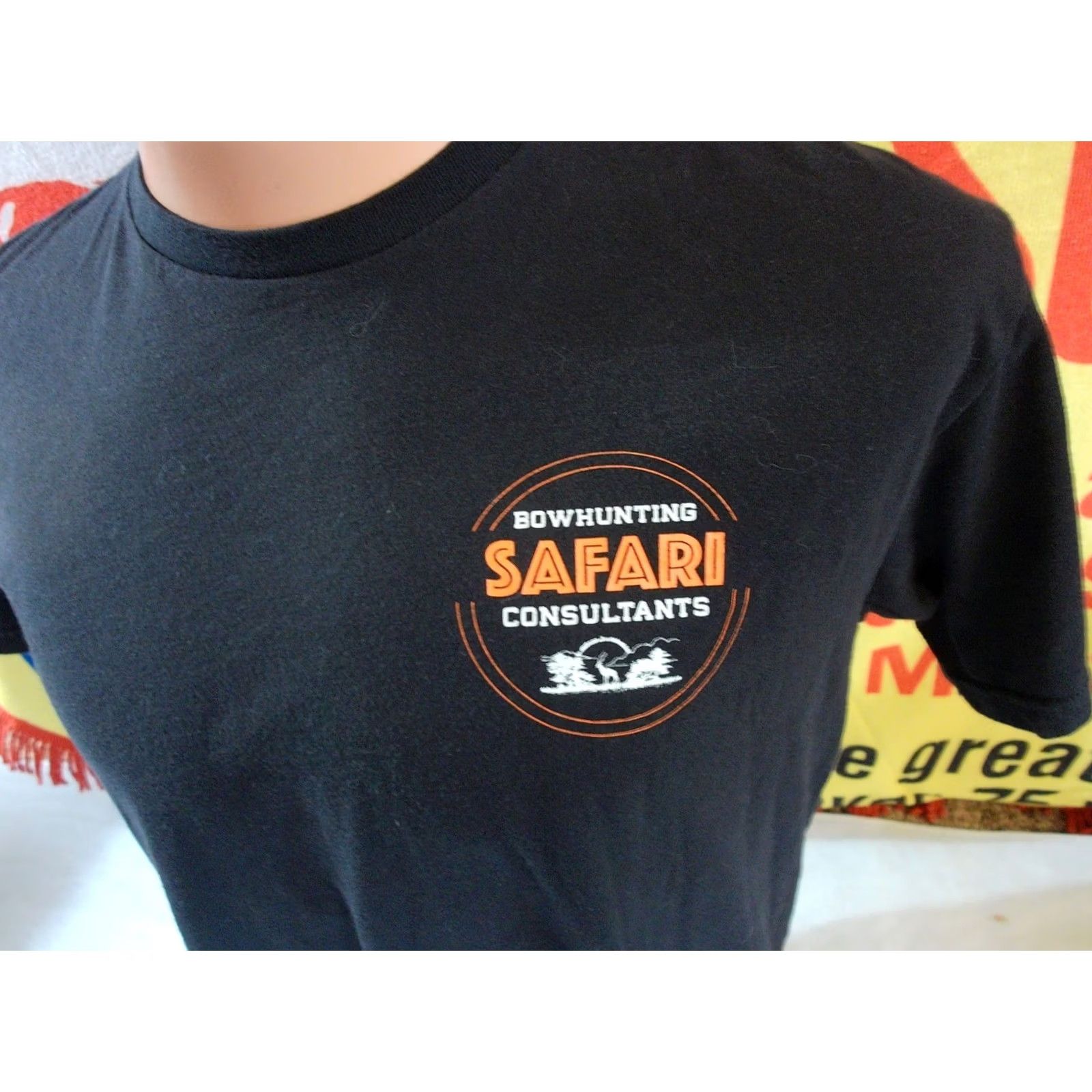 Next Level Bowhunting Safari Consultants Shirt Mens Large Arrows Deer MOOSE ELK ARCHERY - Vintage Condition Size US L / EU 52-54 / 3 - 2 Thumbnail