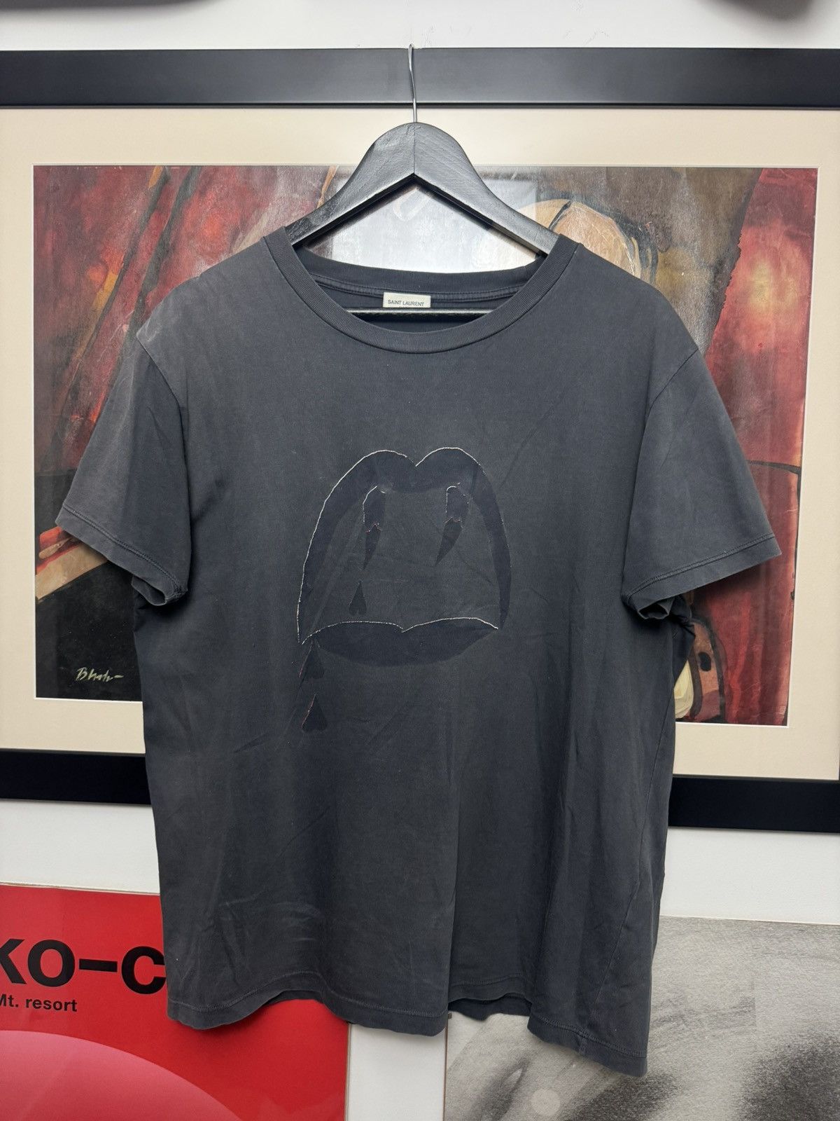 Saint Laurent Paris Saint Laurent Paris Vampire T-Shirt | Grailed