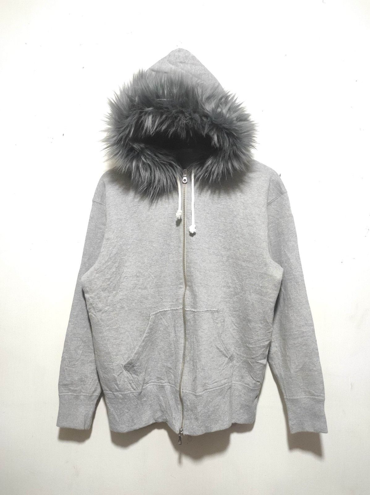 Japanese Brand So-ro made in Japan double zip fur hoodie ifsix LGB style Size US XS / EU 42 / 0 - 8 Thumbnail