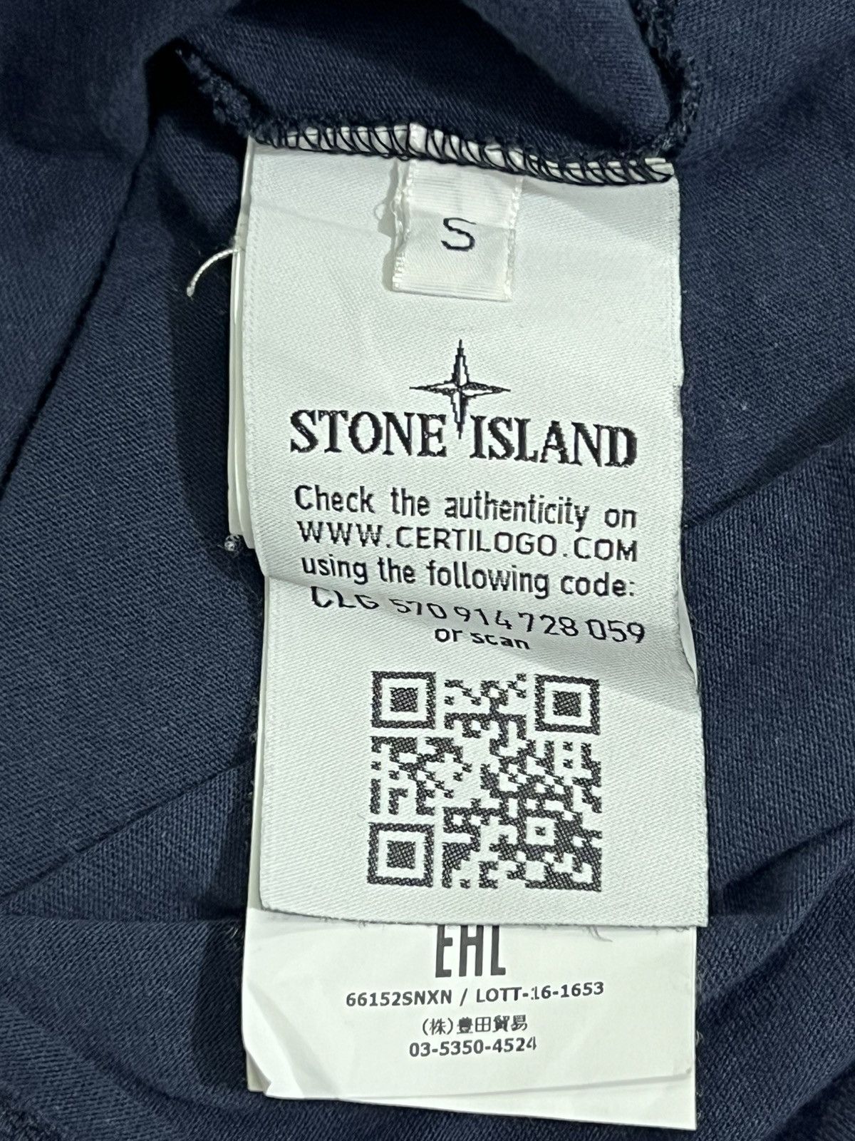 Stone Island STONE ISLAND MARINA Long Sleeve Tee Size US S / EU 44-46 / 1 - 7 Thumbnail