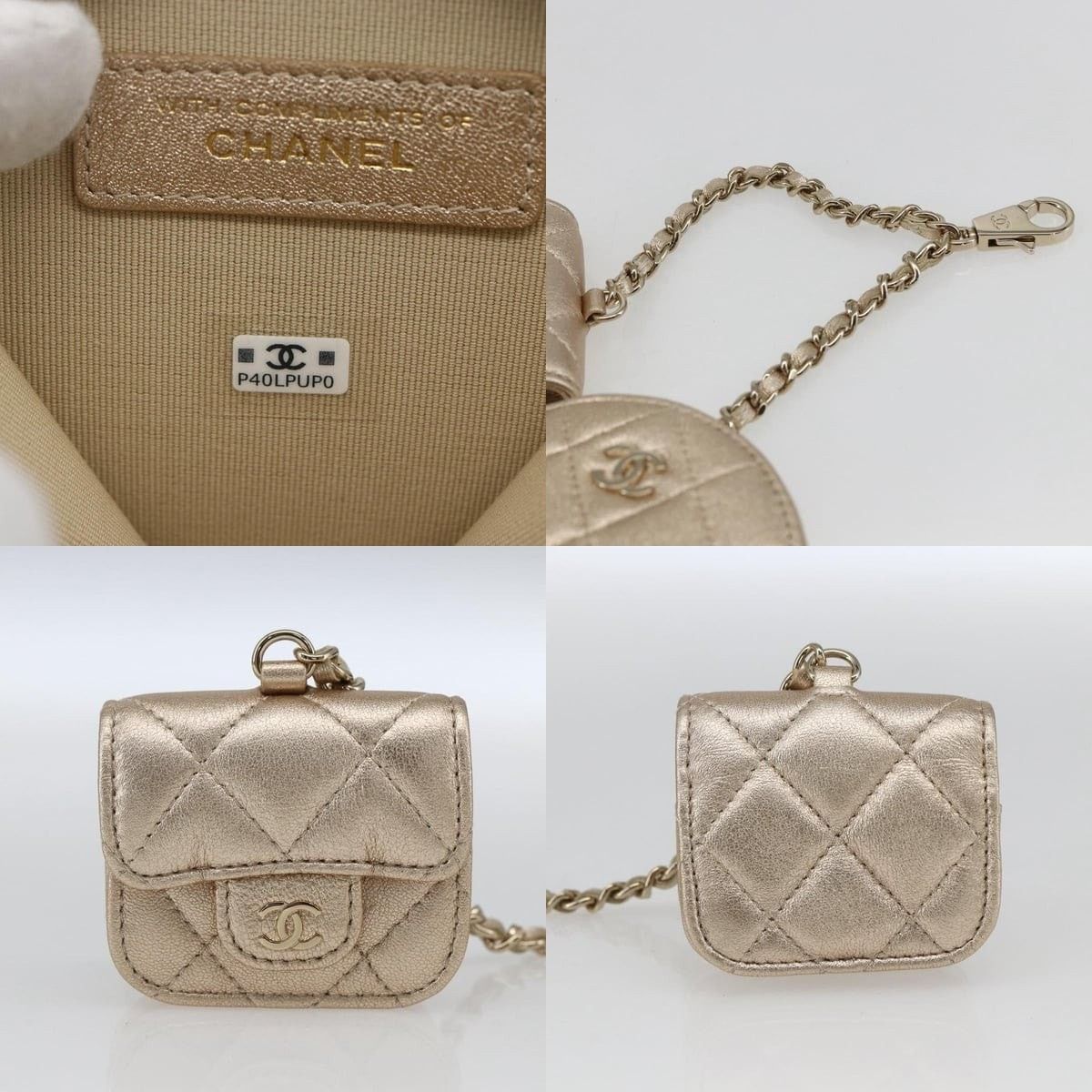 Chanel Chanel Matelasse Coin Purse & Airpods Case Pouch Size ONE SIZE - 7 Thumbnail