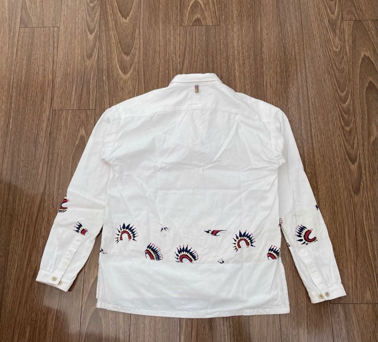 Visvim VISVIM KERCHIEF BORDER TUNIC SHIRT Size US S / EU 44-46 / 1 - 2 Thumbnail