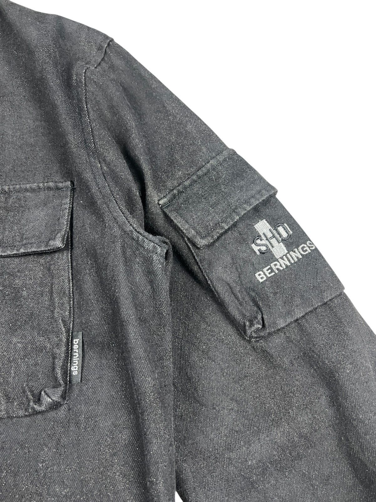BERNINGS SHO 2000 Bernings Sho Multipocket Denim Jacket Size US L / EU 52-54 / 3 - 6 Thumbnail
