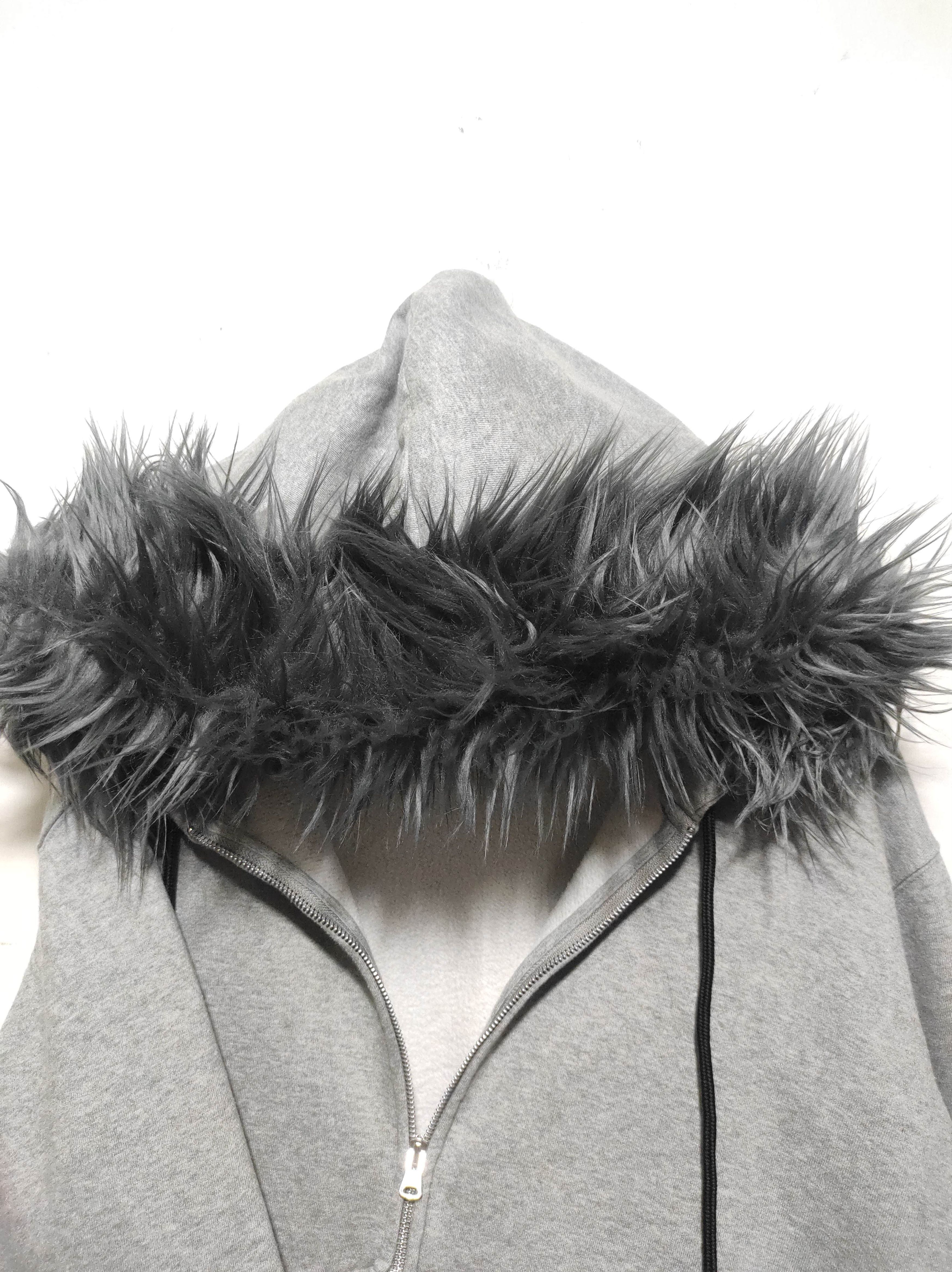 Japanese Brand Musinsa Standard Boxy Double Zip Fur Hoodie i6w9 LBG style Size US XL / EU 56 / 4 - 3 Thumbnail