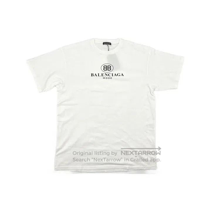 Balenciaga Balenciaga Logo Print Short Sleeve T. Size US S / EU 44-46 / 1 - 2 Thumbnail