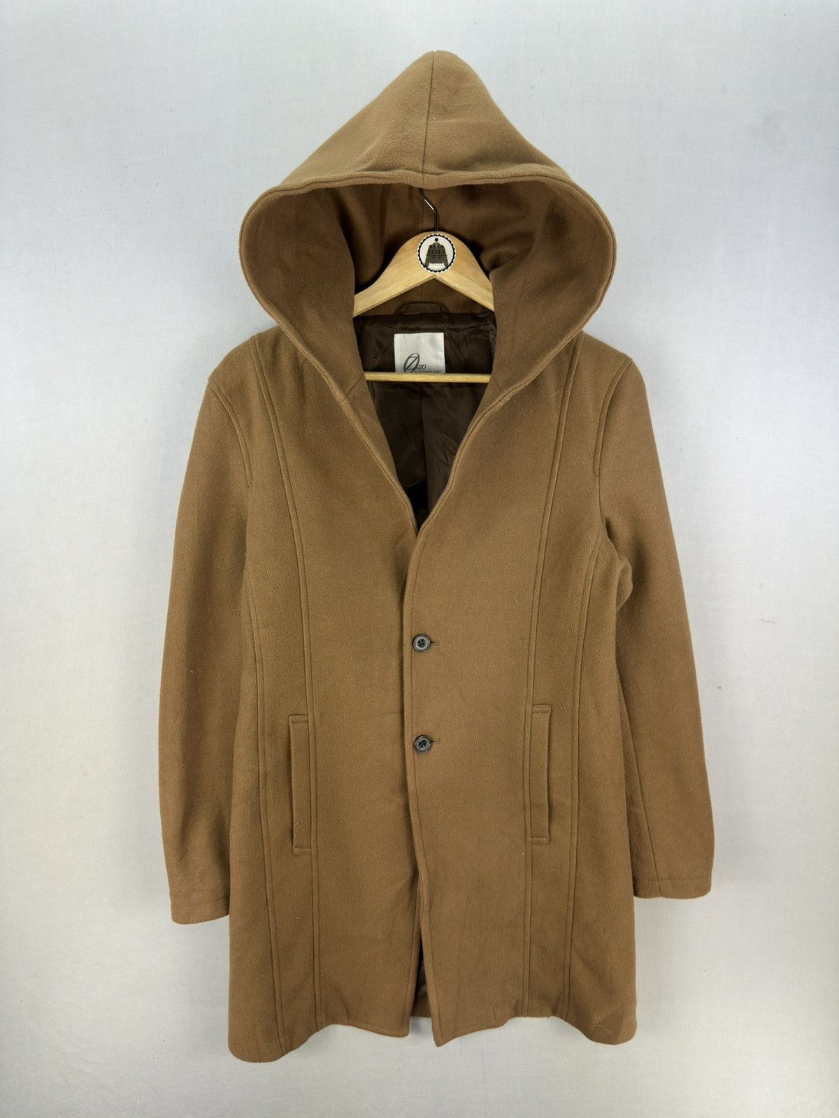 Tornado Mart Zero by Tornado Mart Wool Coat Hooded Jacket Size US M / EU 48-50 / 2 - 1 Thumbnail