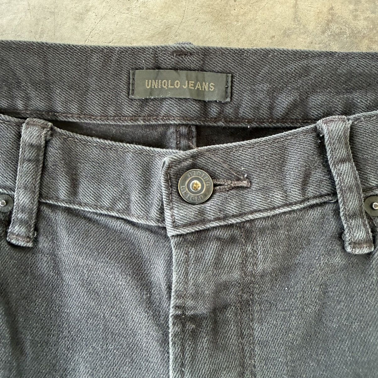 Japanese Brand Vintage Japanese Brand Selvedge Black Denim Jean Pants Size US 36 / EU 52 - 4 Thumbnail