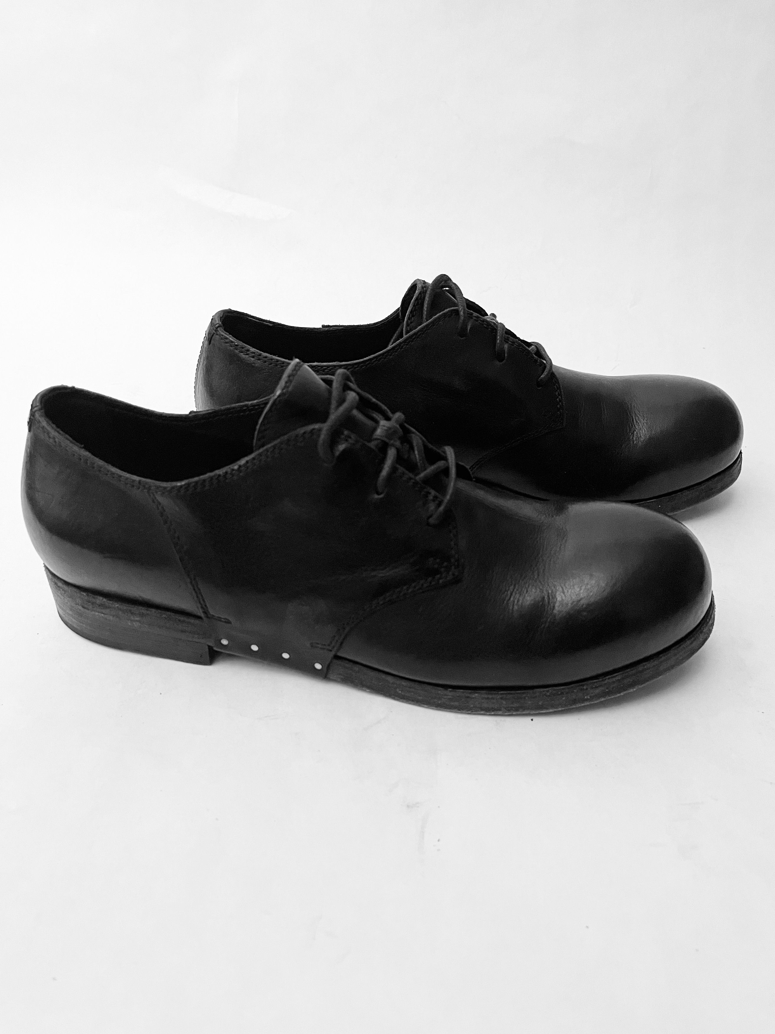 Alexandre Plokhov M908- FOLAGHE - BLACK LEATHER SHOES Size US 9 / EU 42 - 5 Thumbnail
