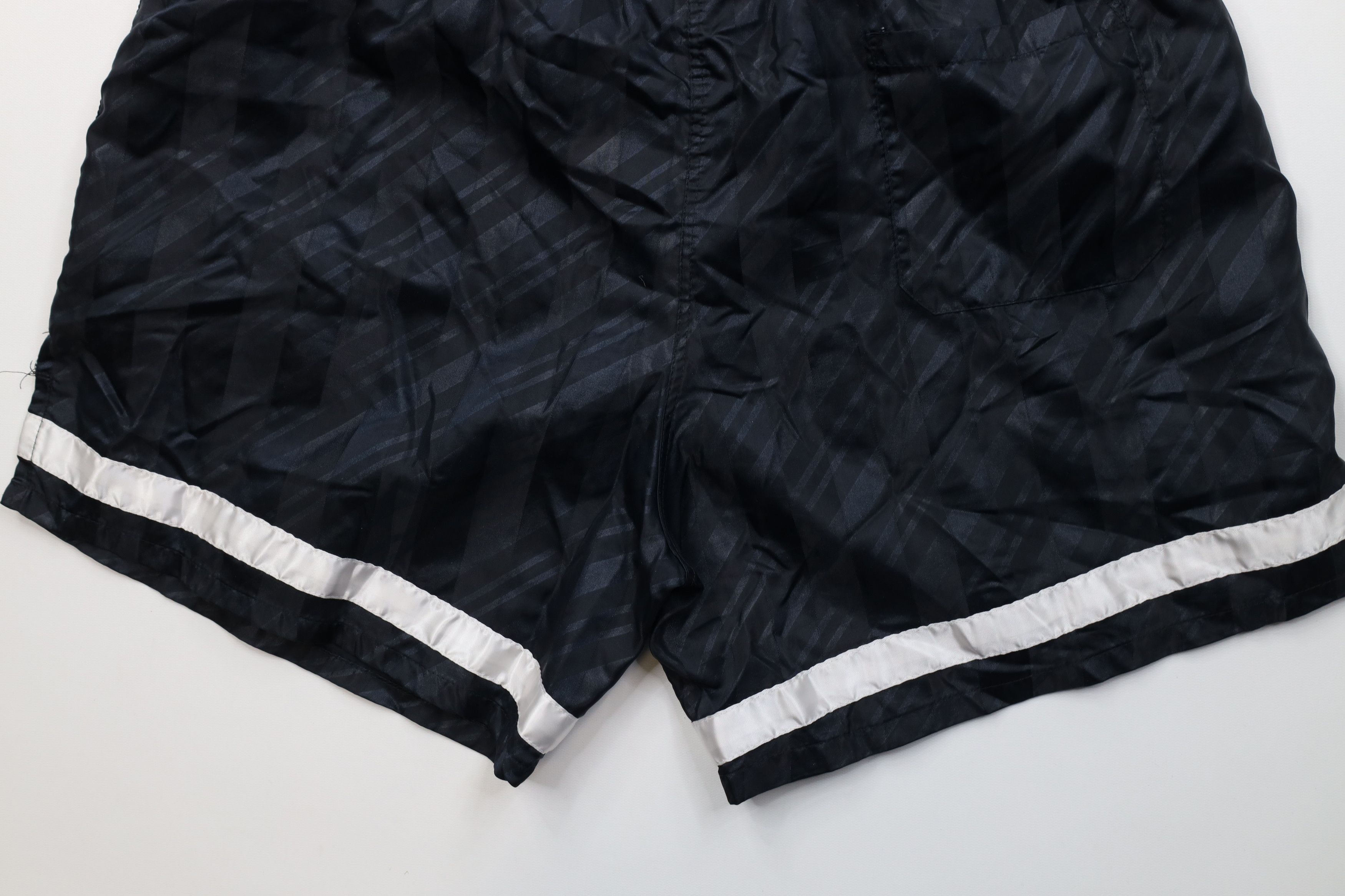 Vintage Vintage 90s Mitre Running Jogging Soccer Shorts Black Size US 36 / EU 52 - 12 Thumbnail