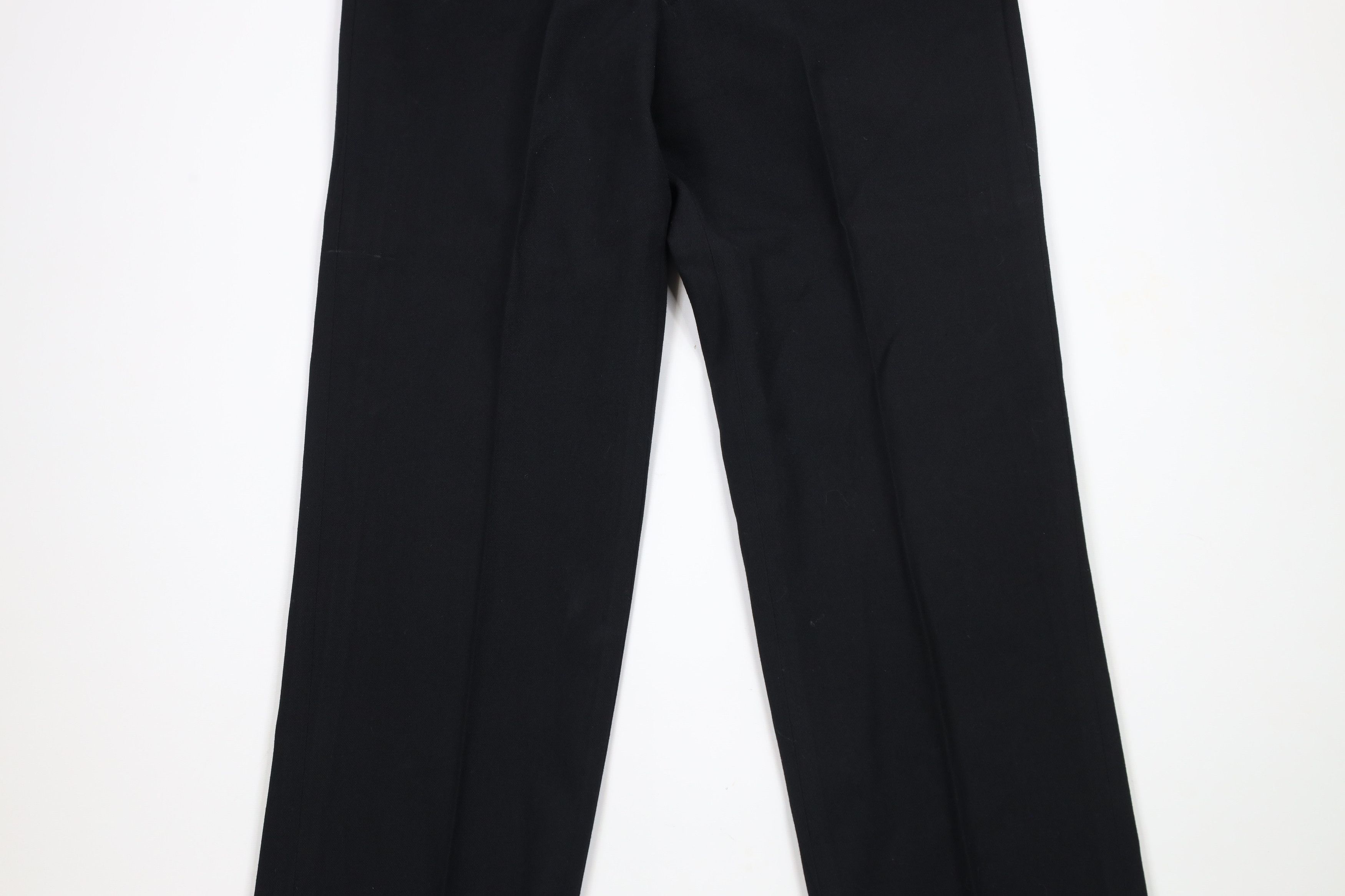 Vintage Vintage 50s 60s Rockabilly Cowboy Chino Pants Black USA Size US 32 / EU 48 - 3 Thumbnail