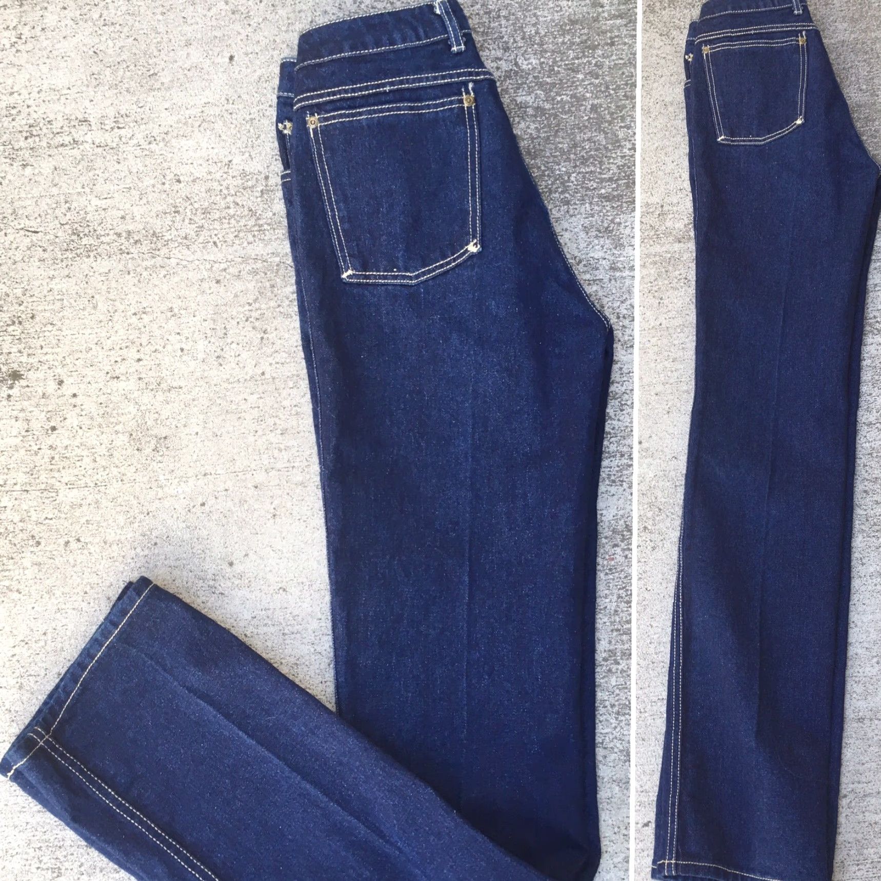 Vintage VINTAGE Jesse Jeans High Waist 70s 80s Denim Jeans 27" Waist 35" Inseam Boys Mens Womens Girls Size 30" / US 8 / IT 44 - 4 Thumbnail