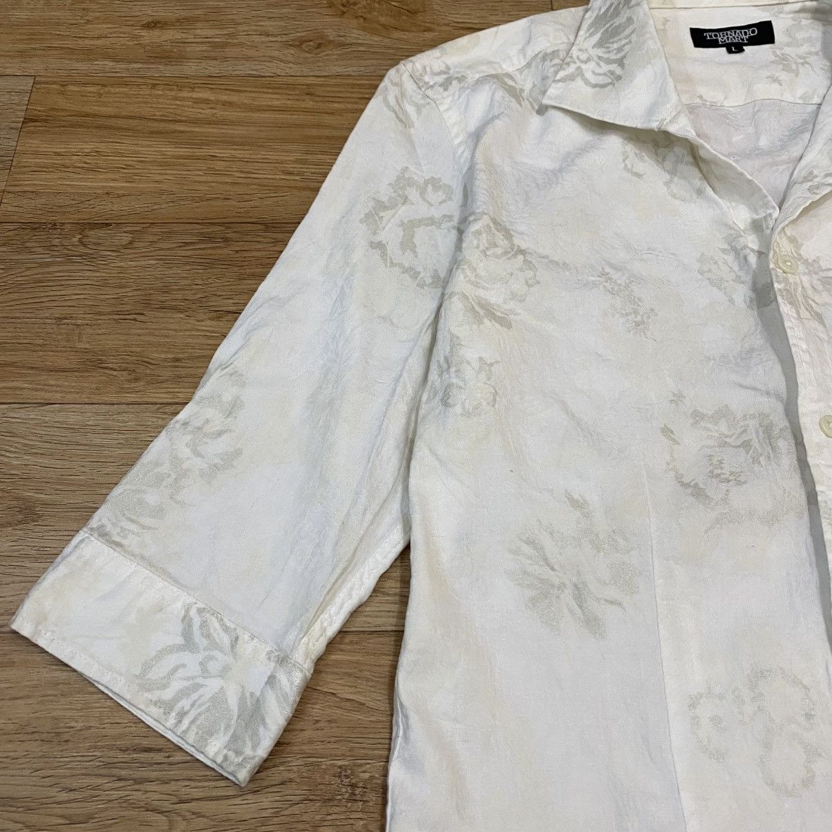 Tornado Mart 2000s Torando Mart Slim Fit - Vkei Style Button Up Shirt Size US M / EU 48-50 / 2 - 4 Thumbnail