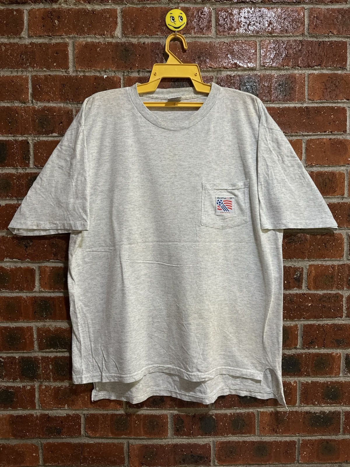 Salem Sportswear Vintage World Cup USA 94 Sun Faded Size US XL / EU 56 / 4 - 4 Thumbnail