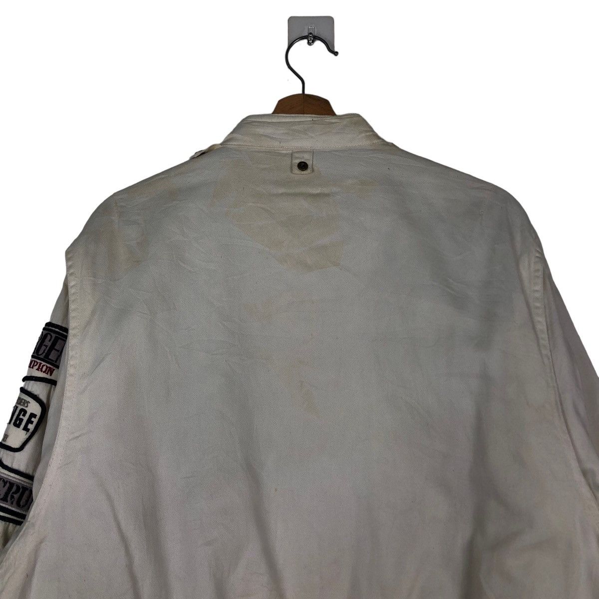 Japanese Brand 🔥Vintage Bomber Jacket Biker Union Made Japan Big Logo Size US M / EU 48-50 / 2 - 12 Thumbnail
