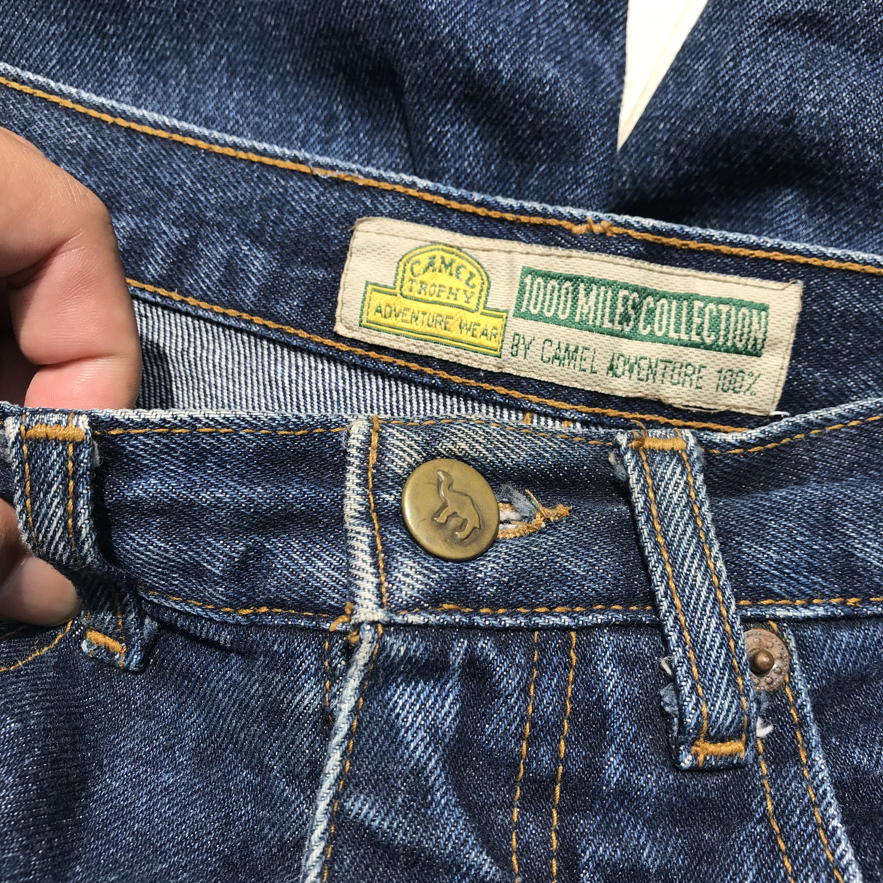 Camel Vintage Camel Active Adventure Trophy Indigo blue denim jean Size US 29 - 6 Thumbnail