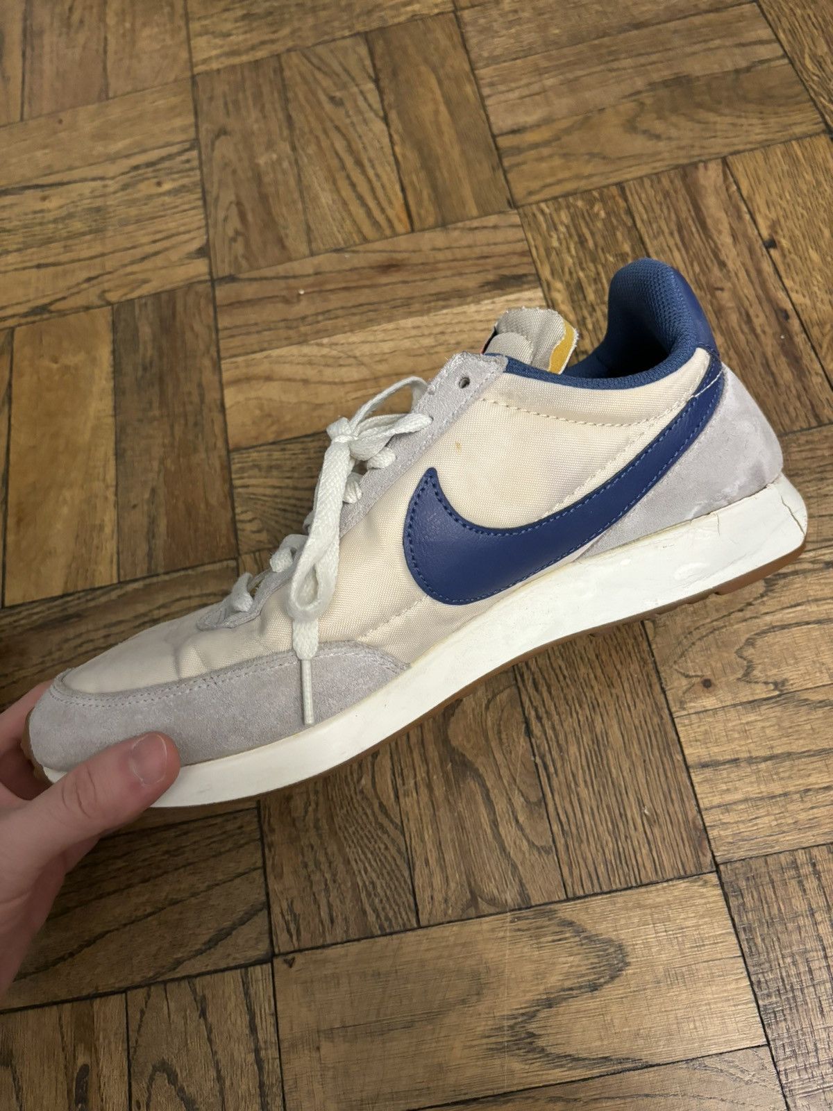 Nike Nike Tailwind 79 Grey/Beige/Blue Size:10.5 Size US 10.5 / EU 43-44 - 4 Thumbnail