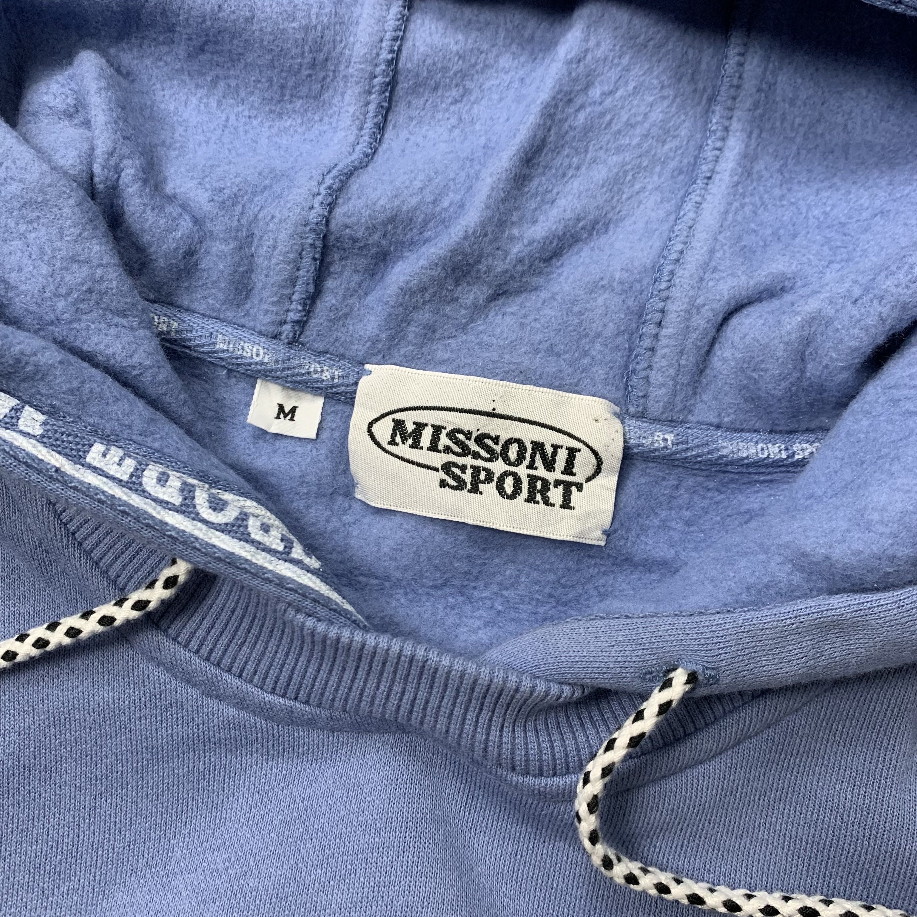 Missoni Vintage Missoni Sport Pullover Hoodie Size US S / EU 44-46 / 1 - 4 Thumbnail