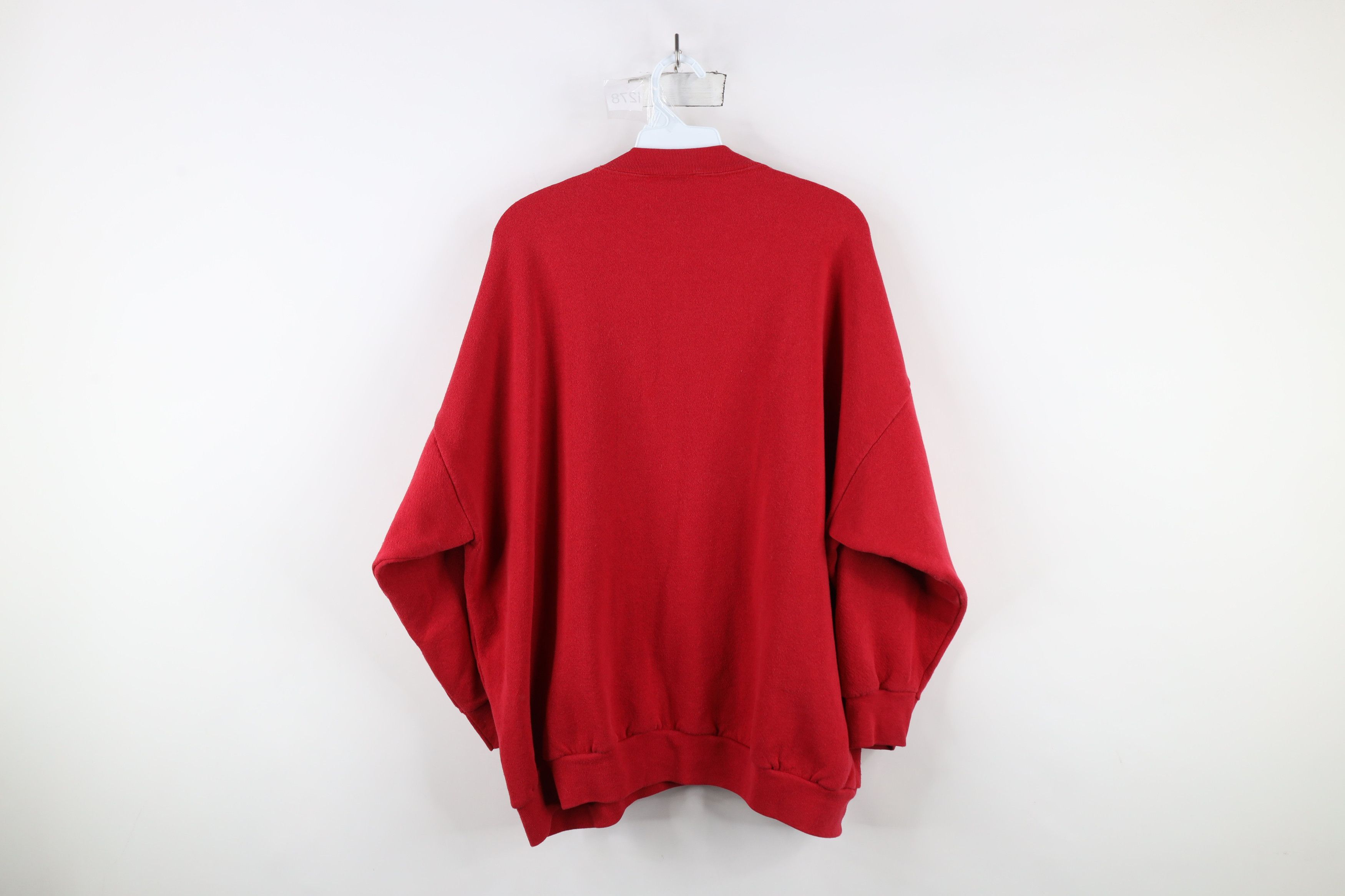 Vintage Vintage 90s Streetwear Christmas Santa Claus Sweatshirt USA Size 3XL / US 20-22 - 13 Thumbnail