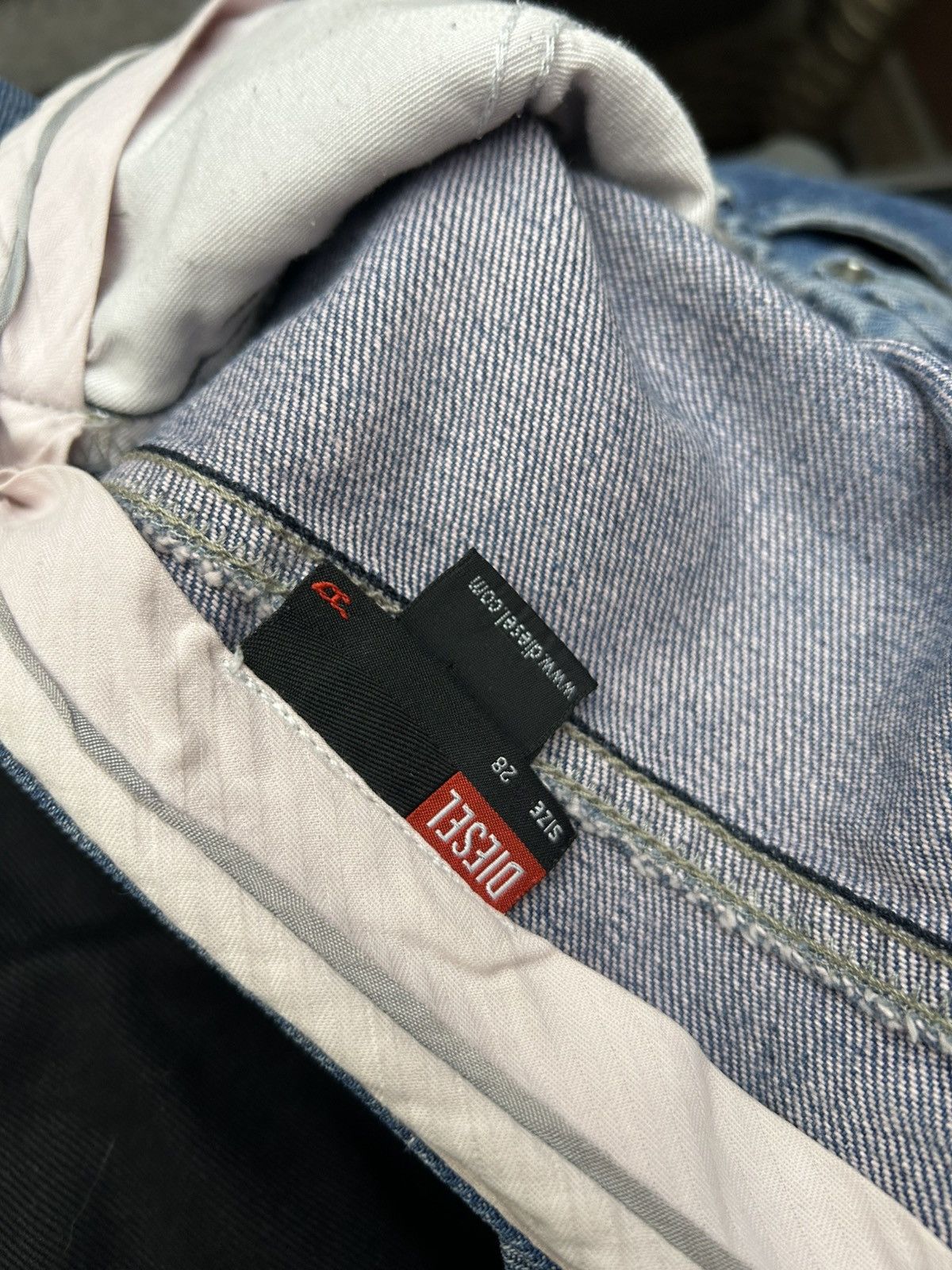 Diesel Y2K Diesel Industry Women’s Denim Skirt Made in Italy Sz 28 Size 28" / US 6 / IT 42 - 7 Thumbnail