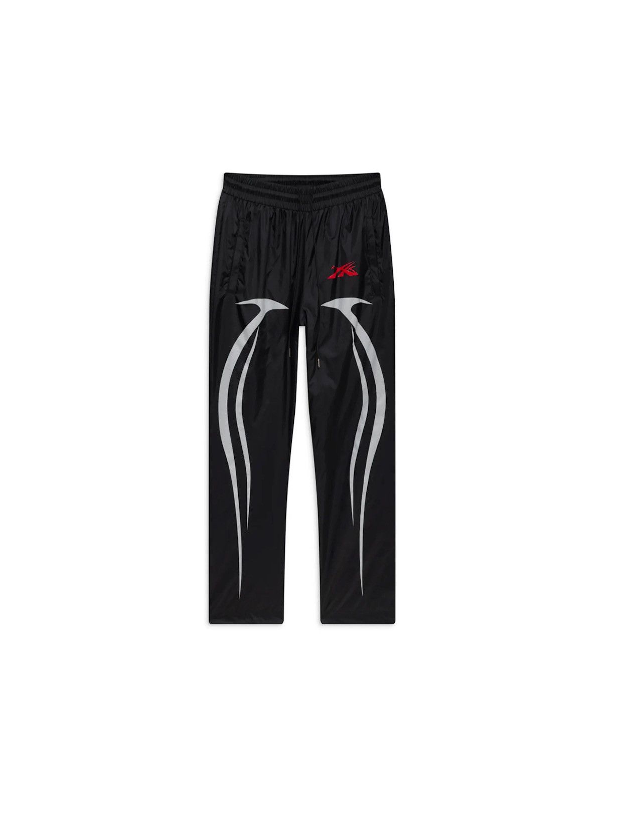 image of Hellstar Nylon Pants Size Small in Black, Men's