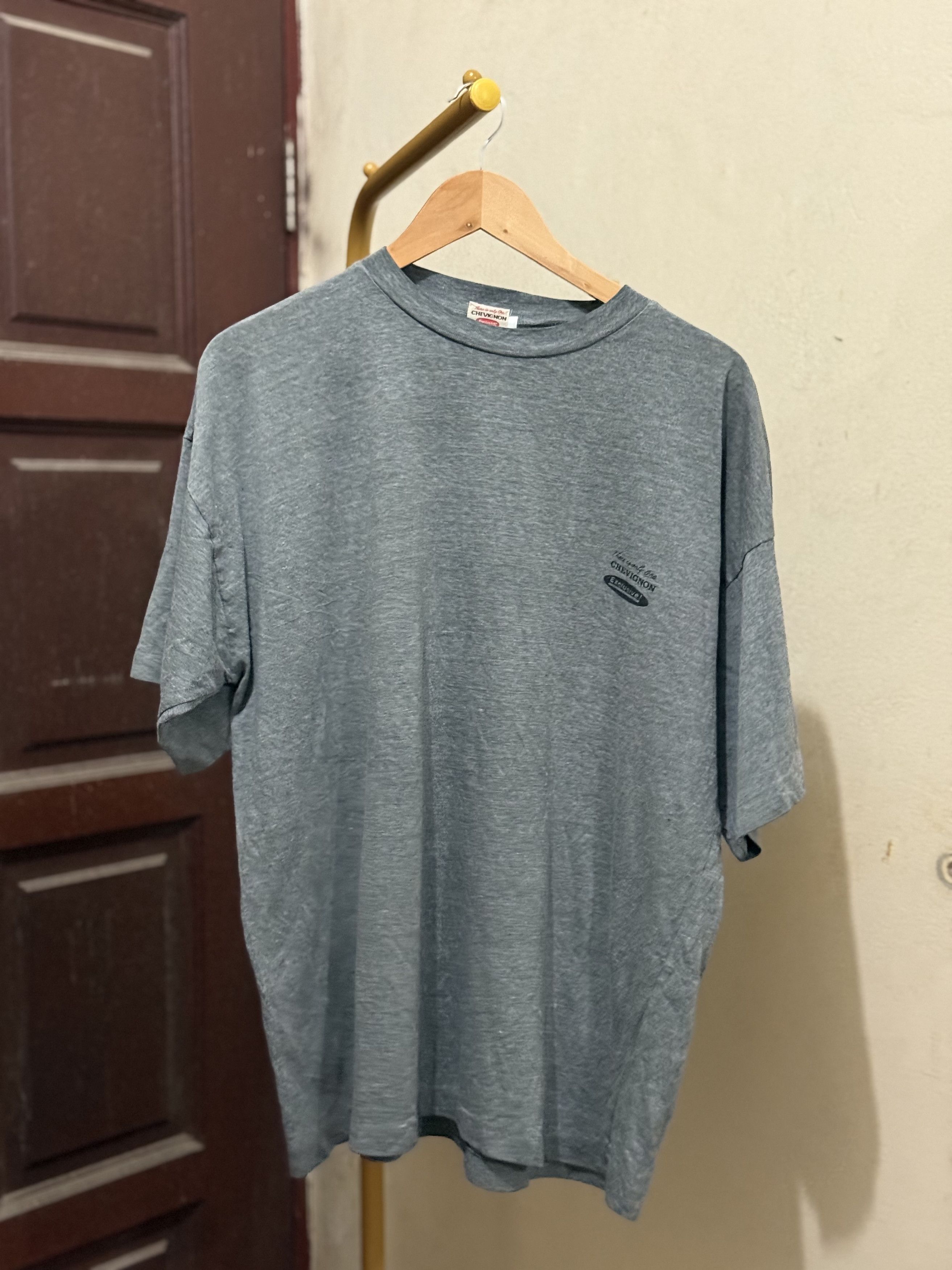 Chevignon Vintage Chevignon Single Stitch Tee Made in France Size US XL / EU 56 / 4 - 1 Thumbnail