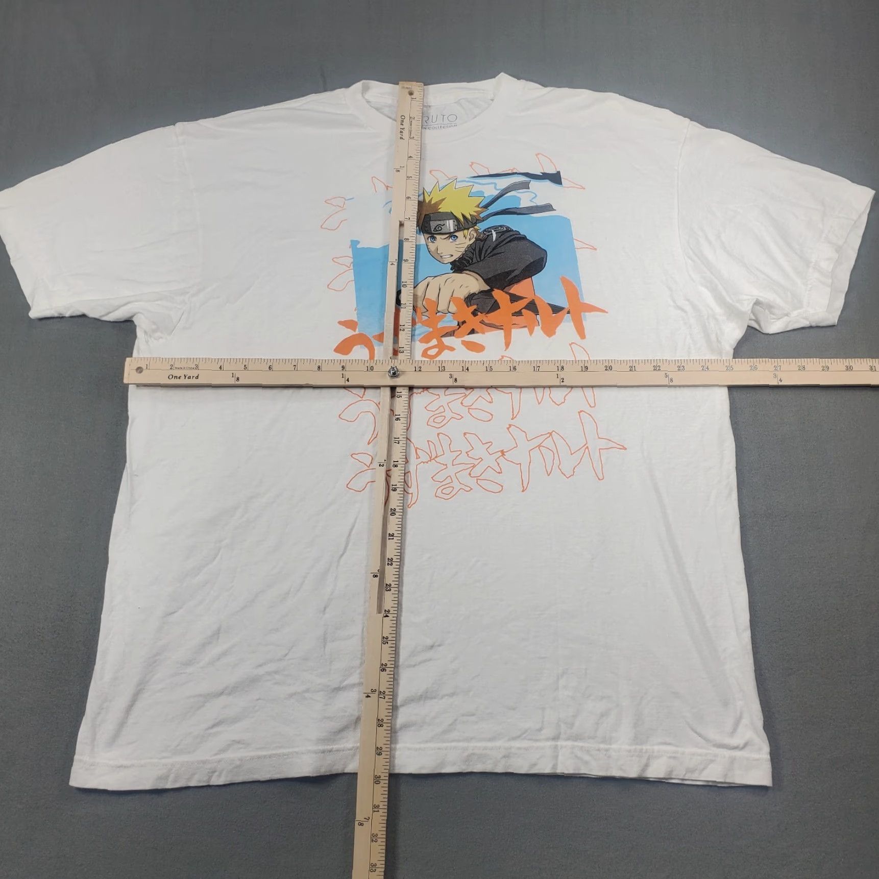 Vintage Naruto Shippuden Collection Shirt Mens 2XL XXL Graphic Print White EUC Size US XXL / EU 58 / 5 - 2 Thumbnail