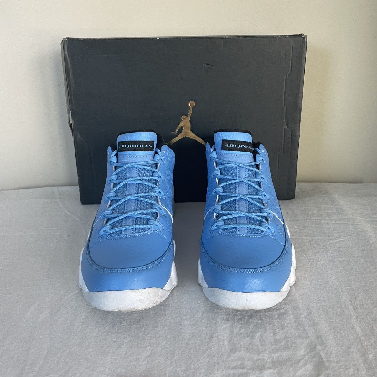 Jordan Brand × Nike Nike Air Jordan 9 Retro Low Pantone University Blue 10.5 Size US 10.5 / EU 43-44 - 3 Thumbnail