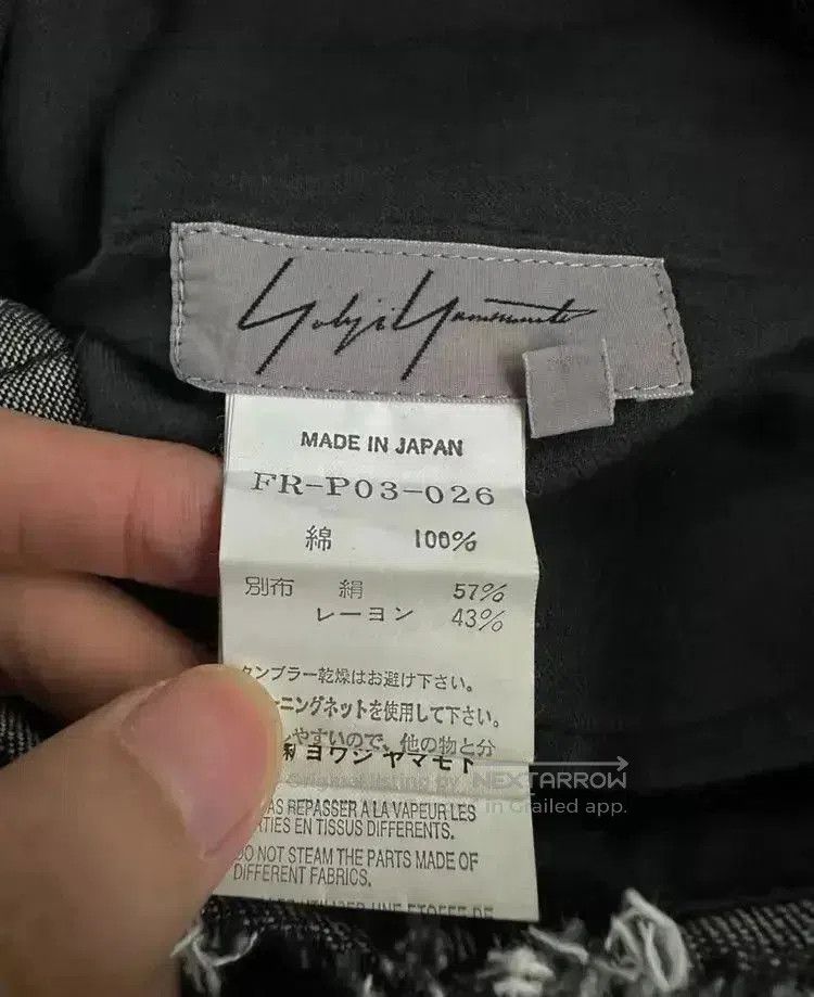 Yohji Yamamoto Sz 1 Yohji Yamamoto Distressed Joint Denim. Size US 28 / EU 44 - 6 Thumbnail