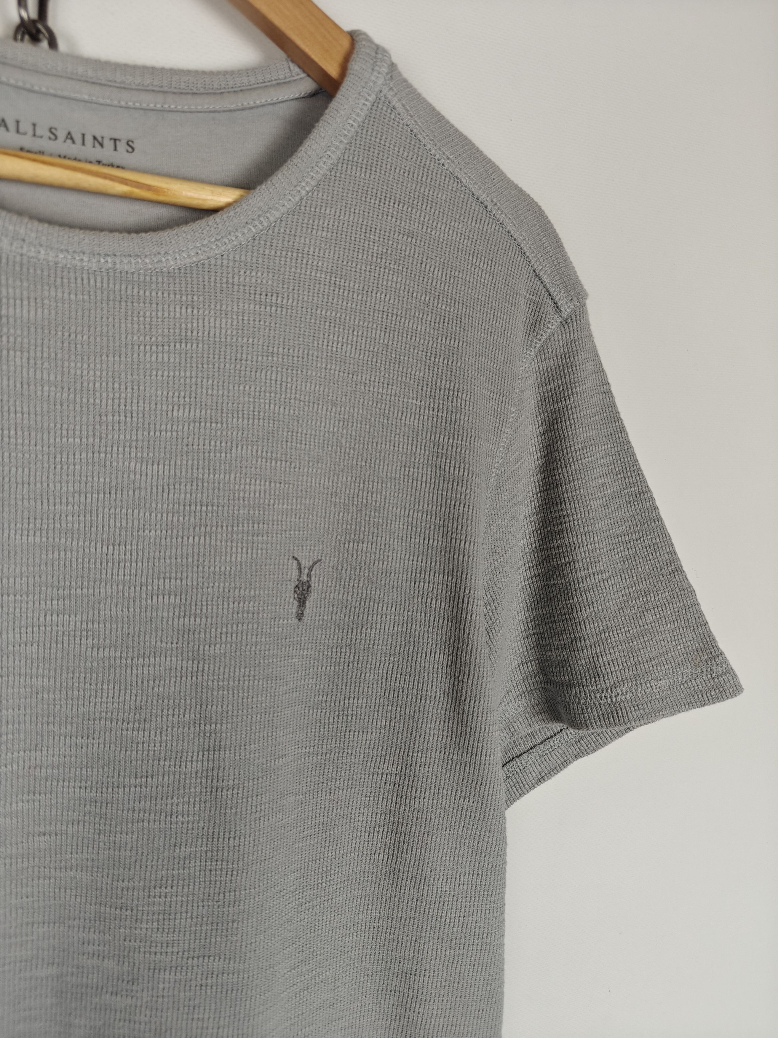 Allsaints Allsaints T-Shirt Muse Crew Regular Fit Gray S Size US S / EU 44-46 / 1 - 4 Thumbnail