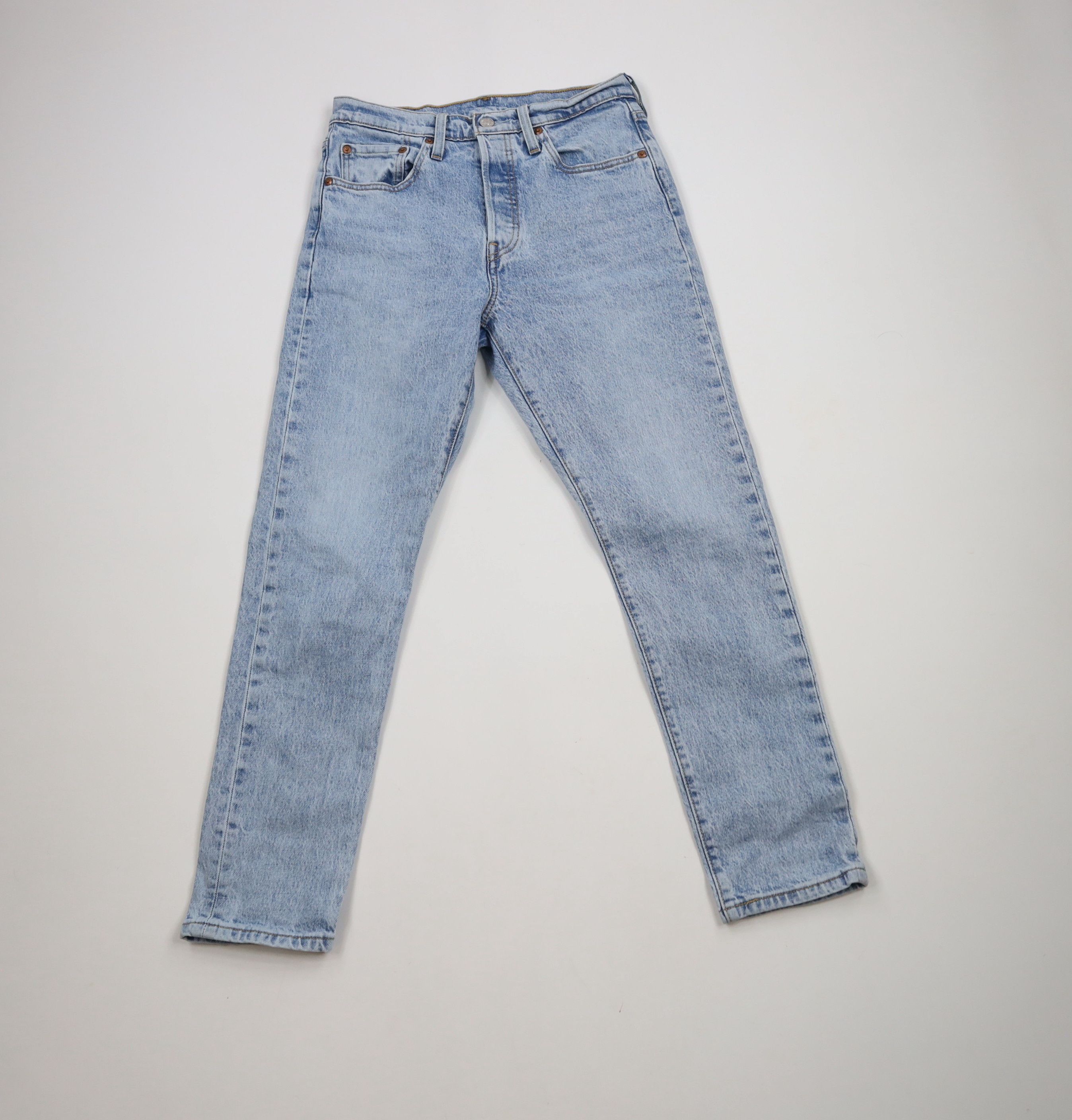 Levi's × Vintage Vintage Y2K Levis 501xx Fly Premium Original Fit Denim Jeans Size 27" / US 4 / IT 40 - 1 Thumbnail
