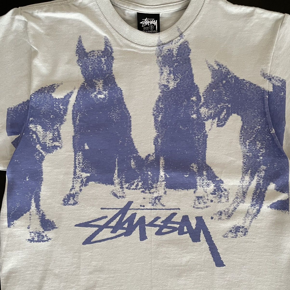 Stussy Stussy Dobermans Tee Fog SS24 Size US S / EU 44-46 / 1 - 3 Thumbnail