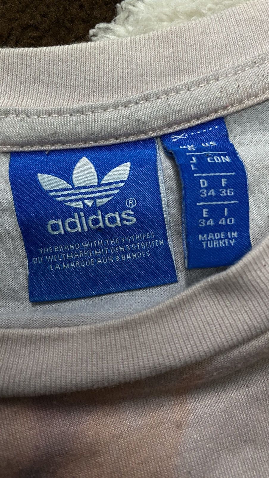 Adidas SUPER RARE Adidas Batik Trifoil Size US L / EU 52-54 / 3 - 3 Thumbnail