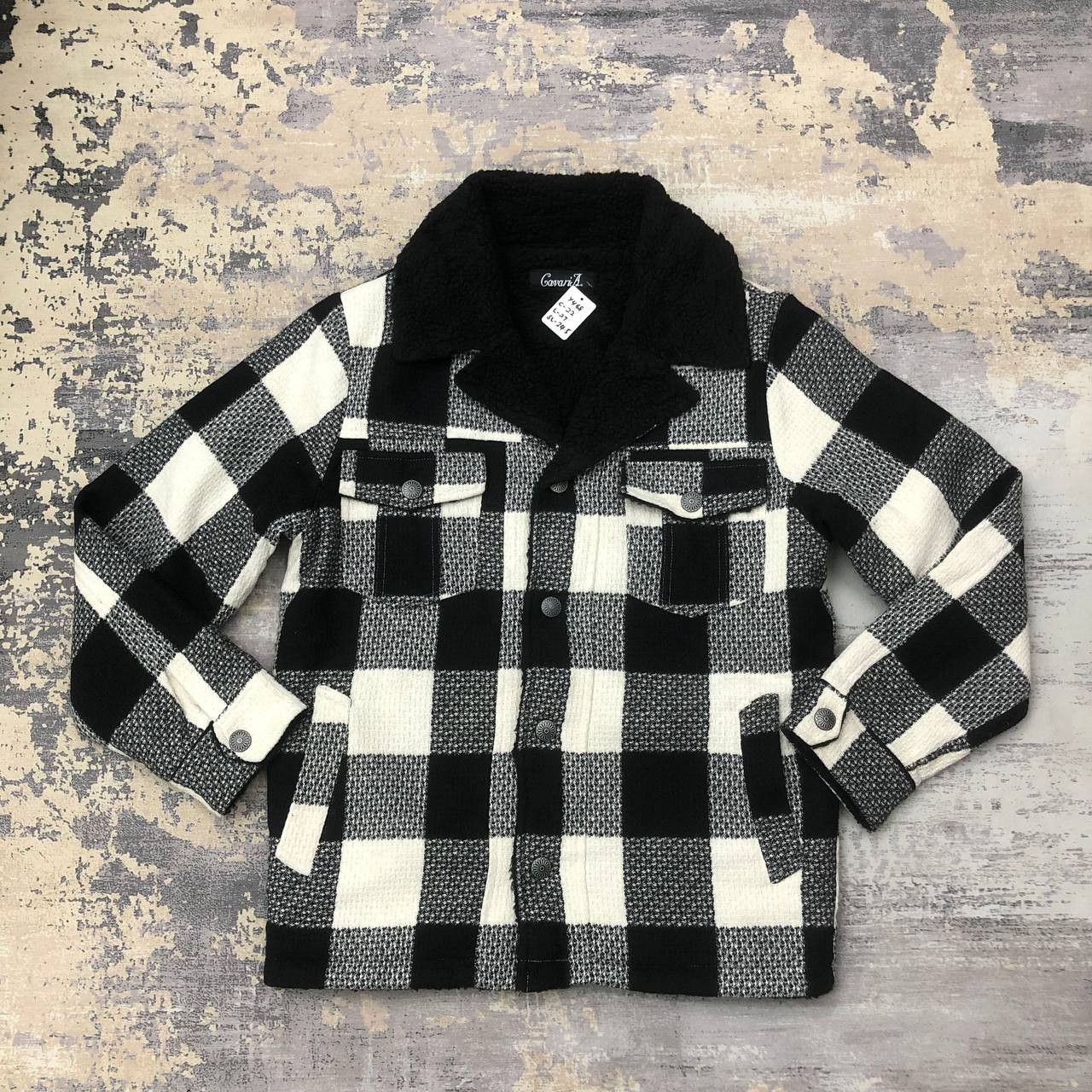 Japanese Brand Y468 FLEECE TARTAN CAVARIA JAPAN JACKET Size US M / EU 48-50 / 2 - 1 Thumbnail