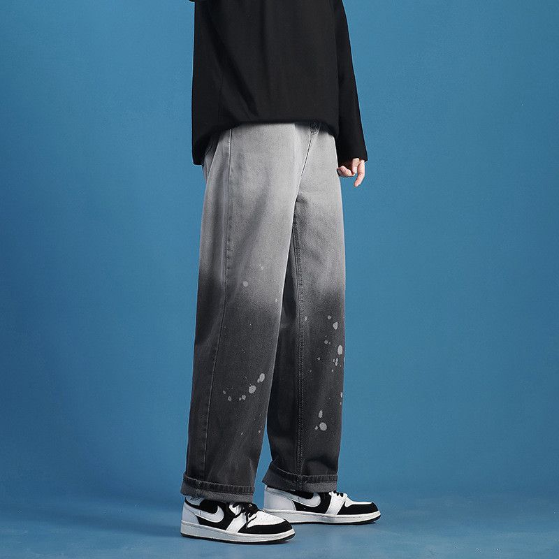 Japanese Brand × Jean Loose high street straight tie dye jeans Size US 32 / EU 48 - 3 Thumbnail